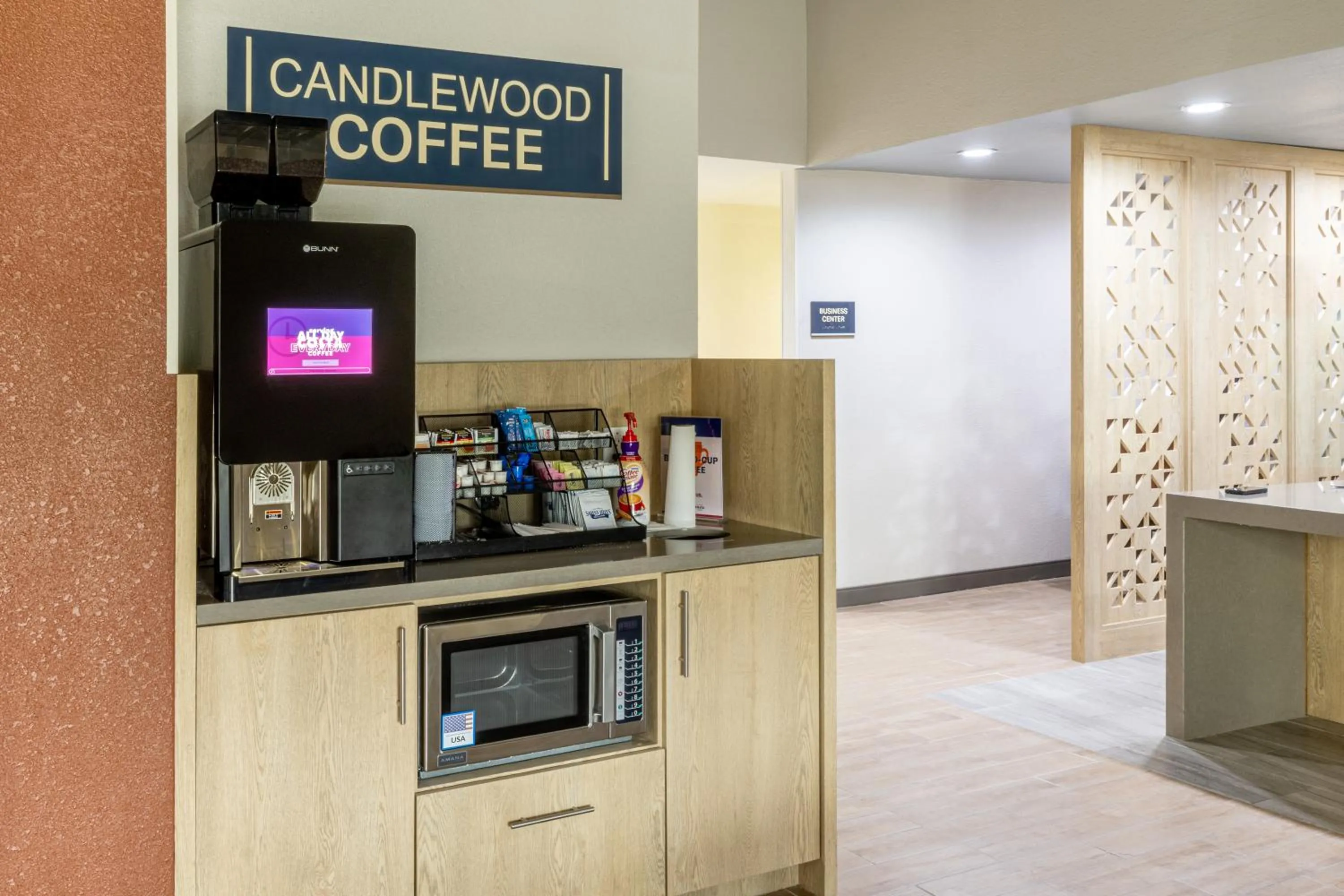 Coffee/tea facilities in Candlewood Suites Wichita Northwest by IHG