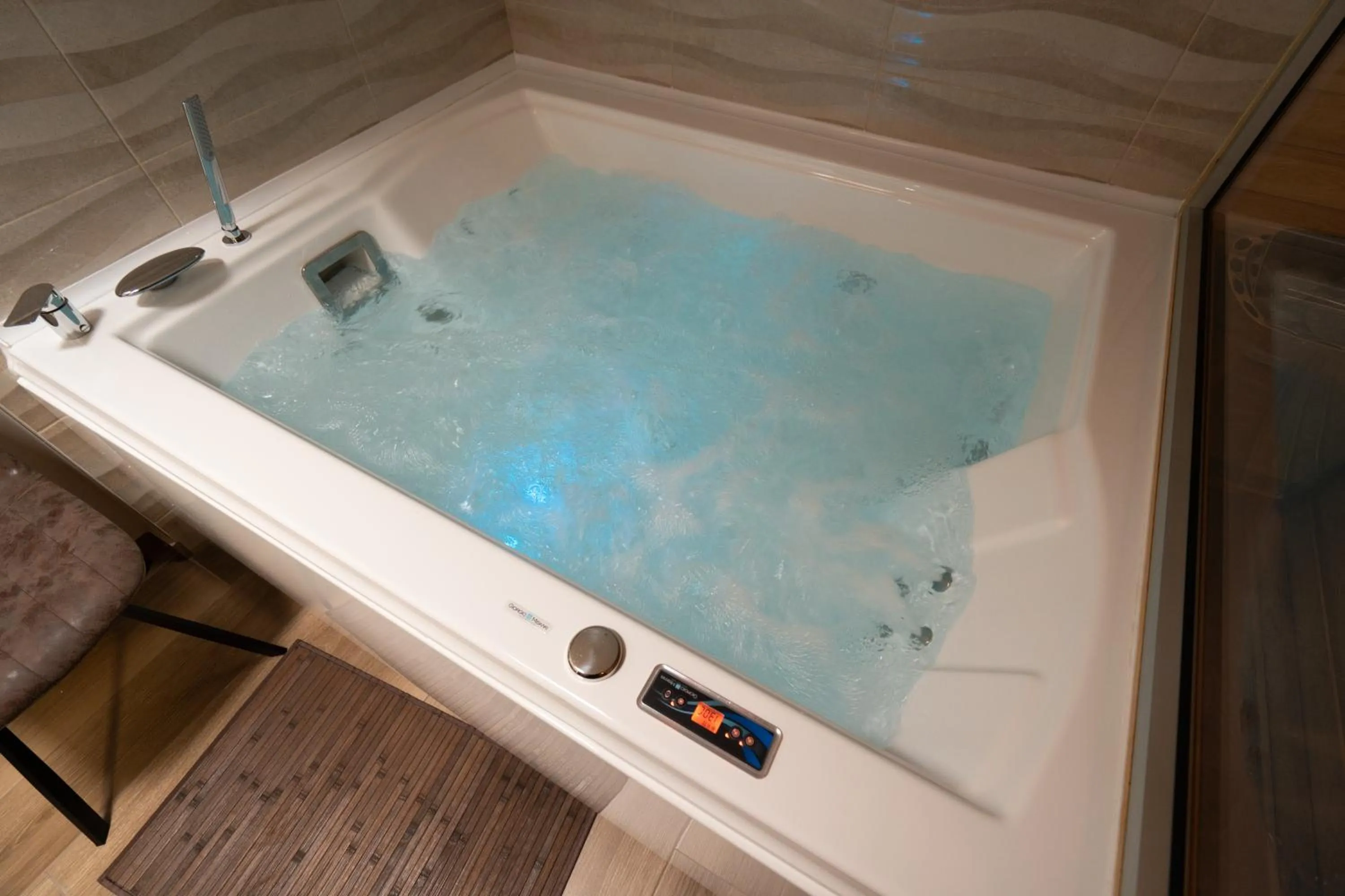 Spa and wellness centre/facilities in Olympus View Rooms Sauna & Spa