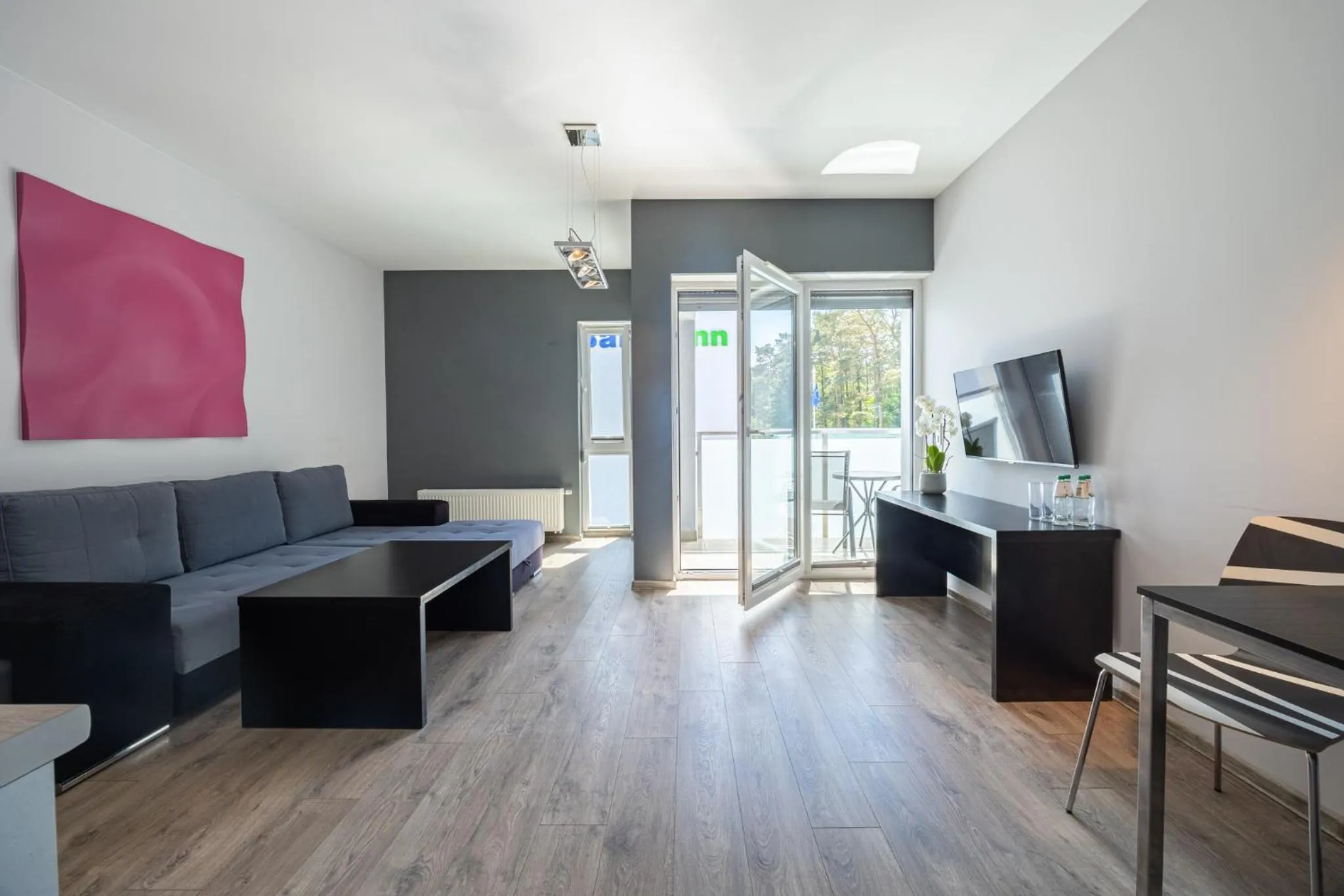 Balcony/Terrace in Apartamenty Baltic Inn