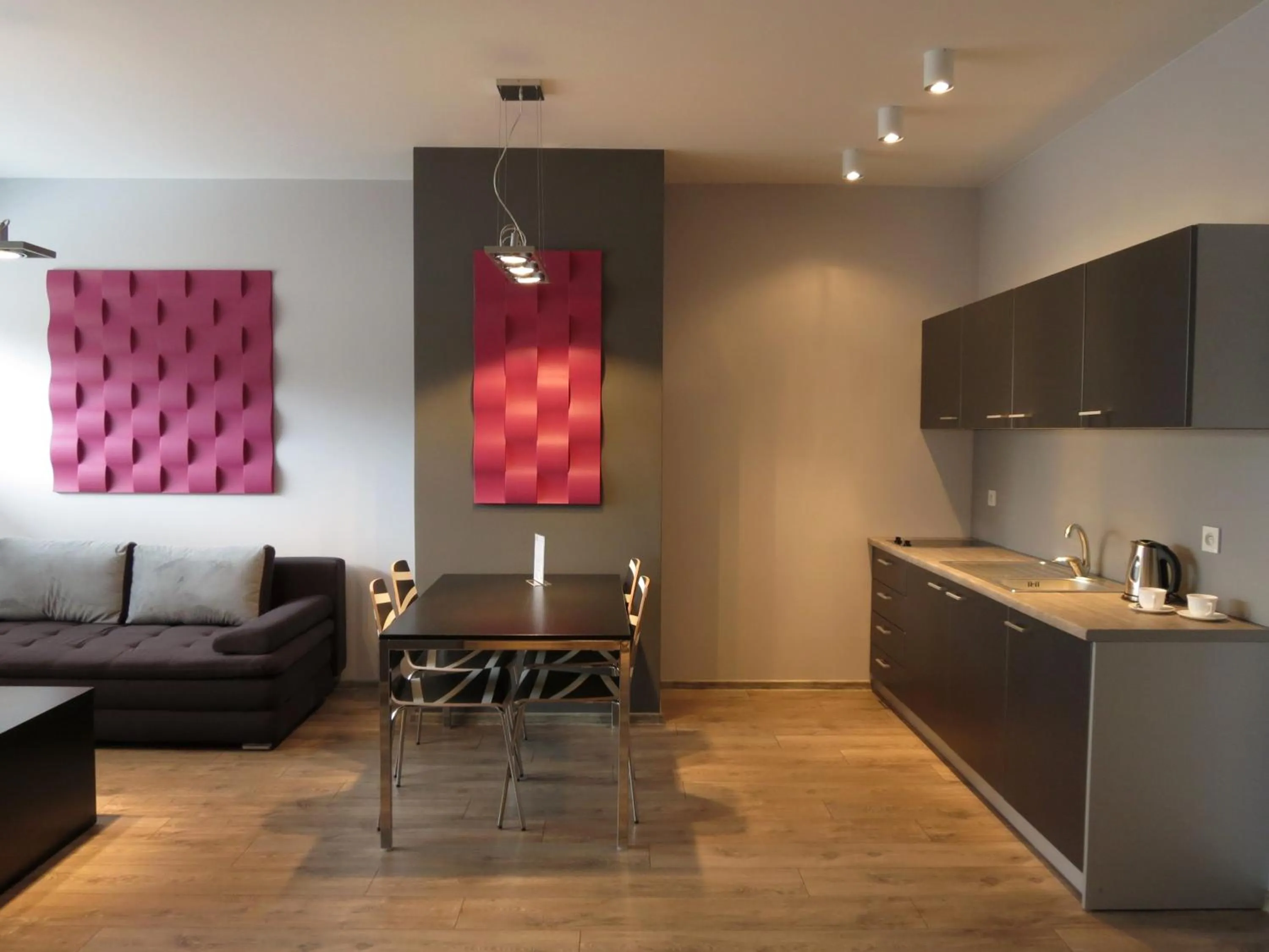 Coffee/tea facilities in Apartamenty Baltic Inn