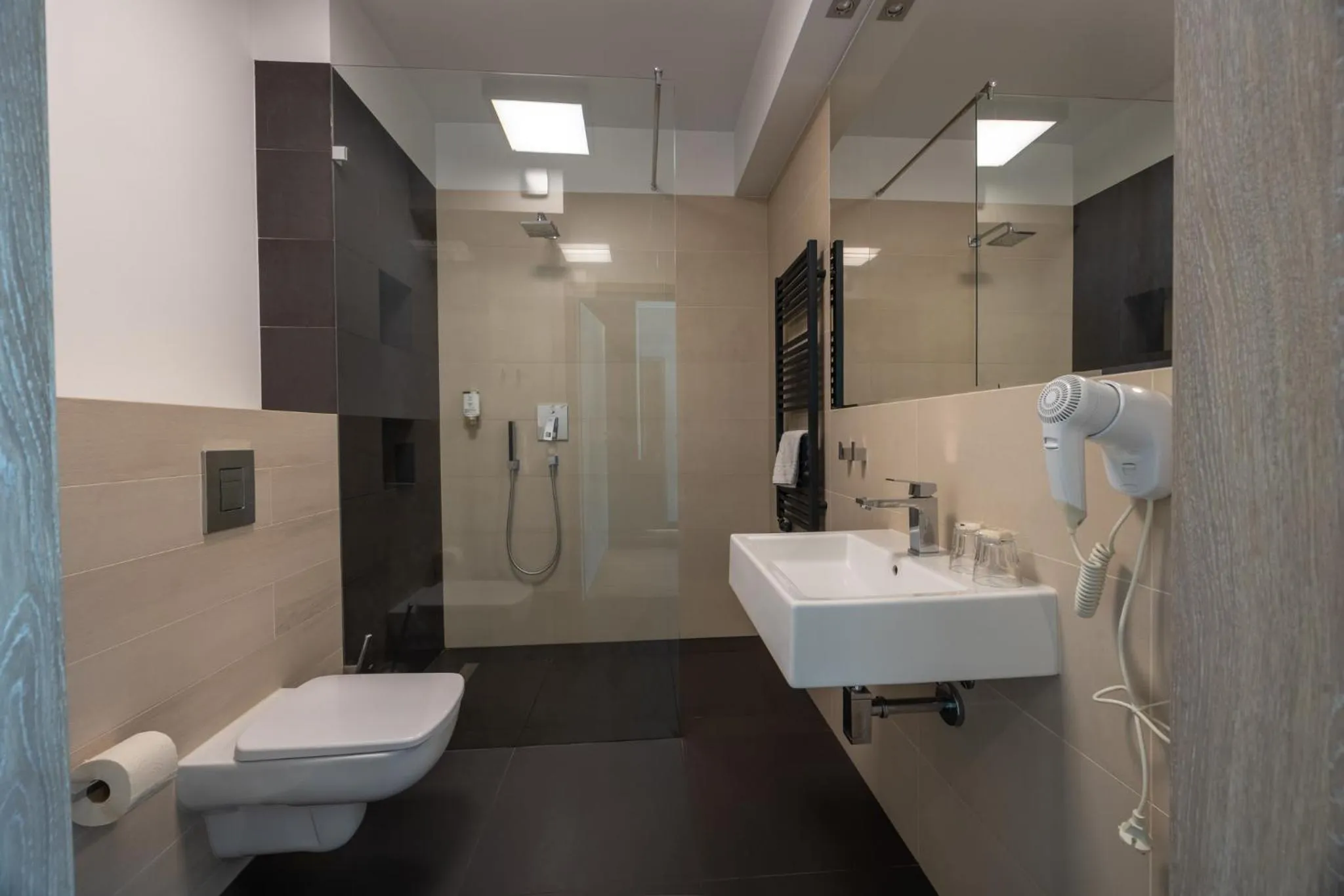 Shower in Apartamenty Baltic Inn