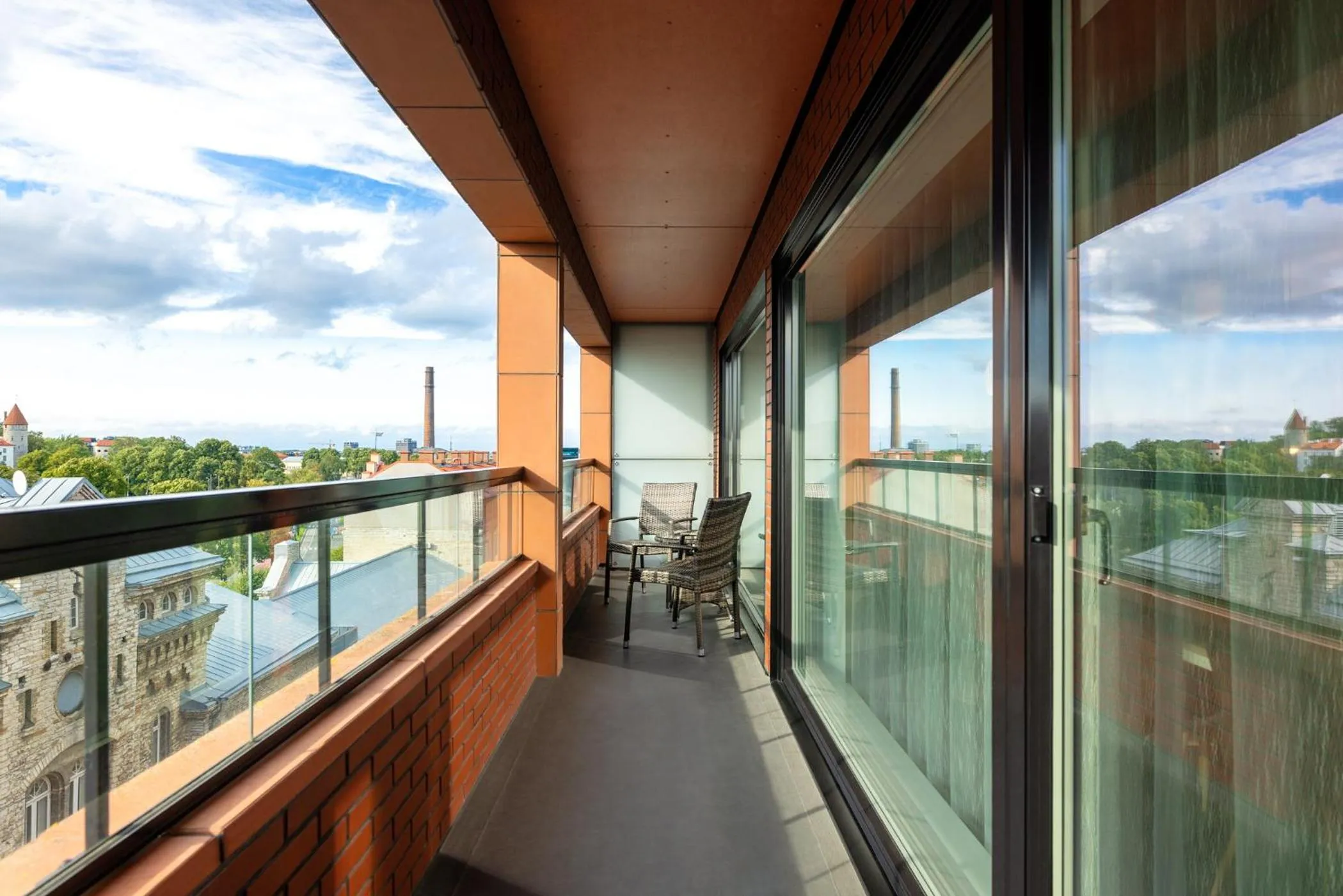 Balcony/Terrace in Metropol Spa Hotel