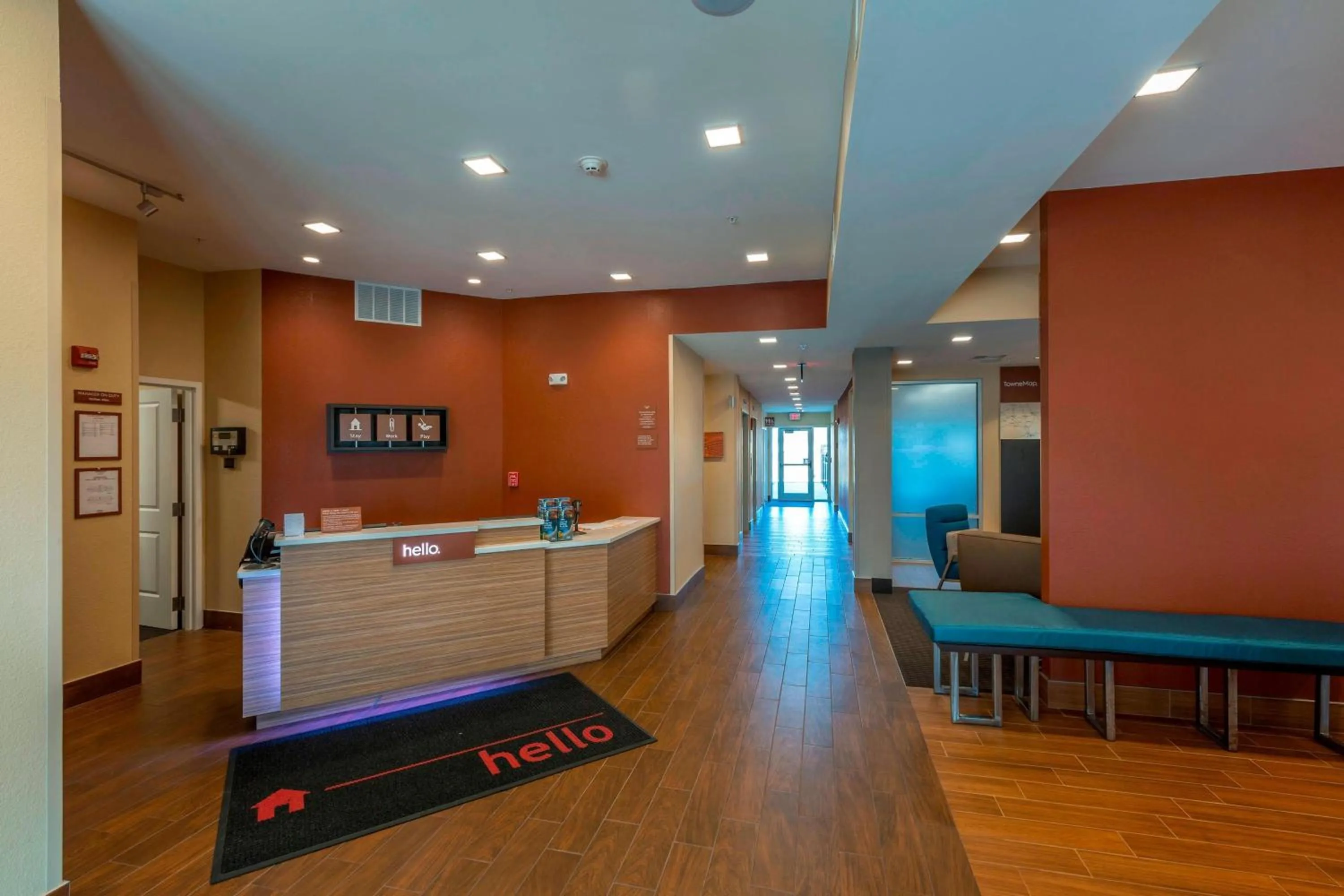 Lobby or reception in TownePlace Suites by Marriott Hopkinsville