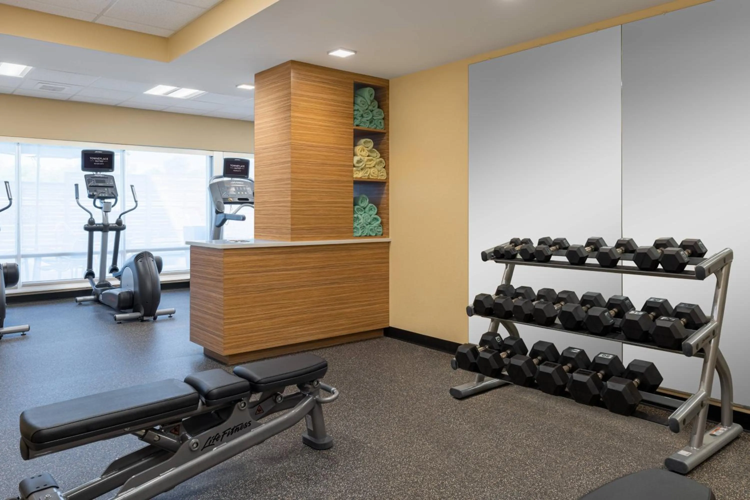 Fitness centre/facilities in TownePlace Suites by Marriott Hopkinsville