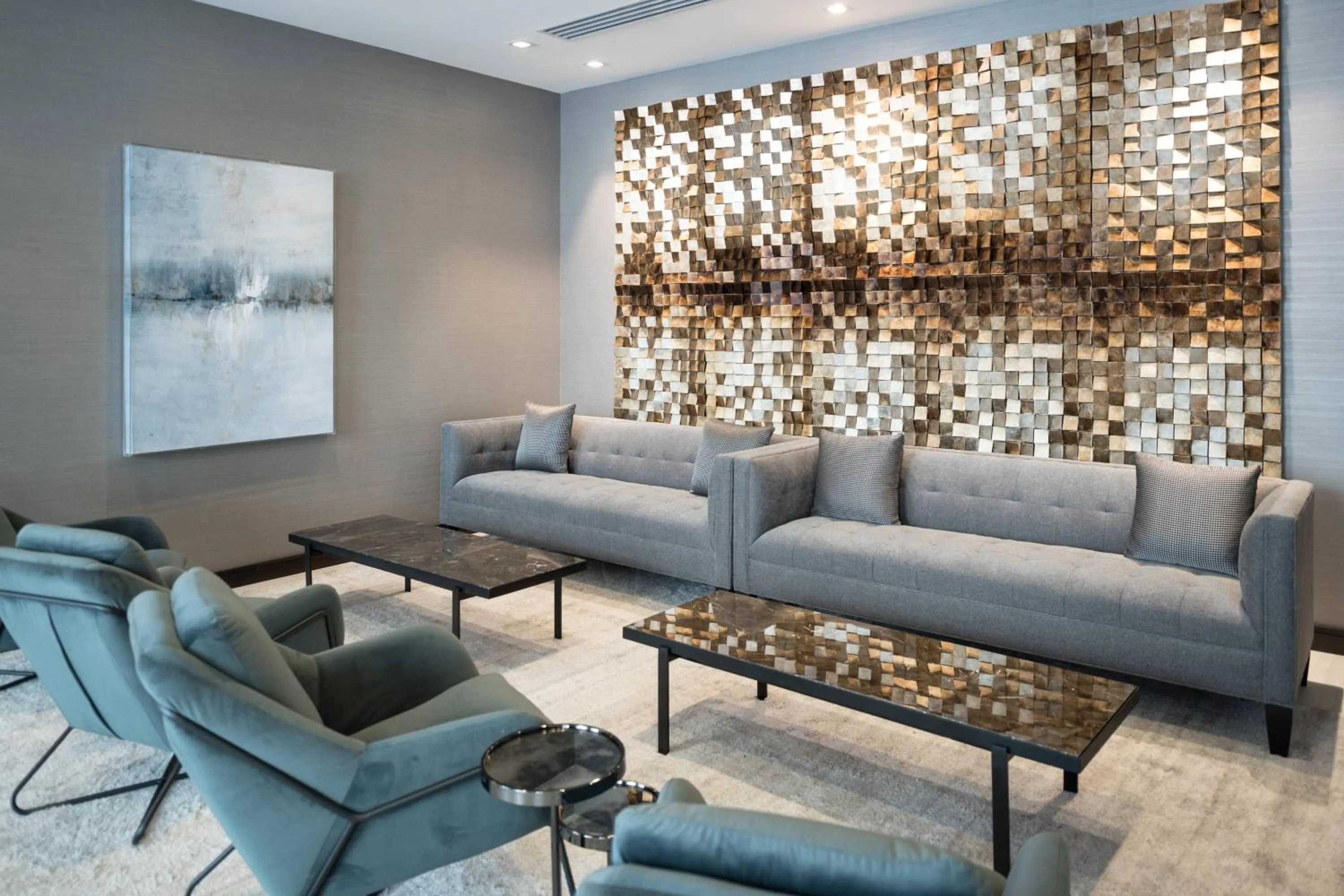 Lounge or bar in AC Hotel by Marriott Worcester