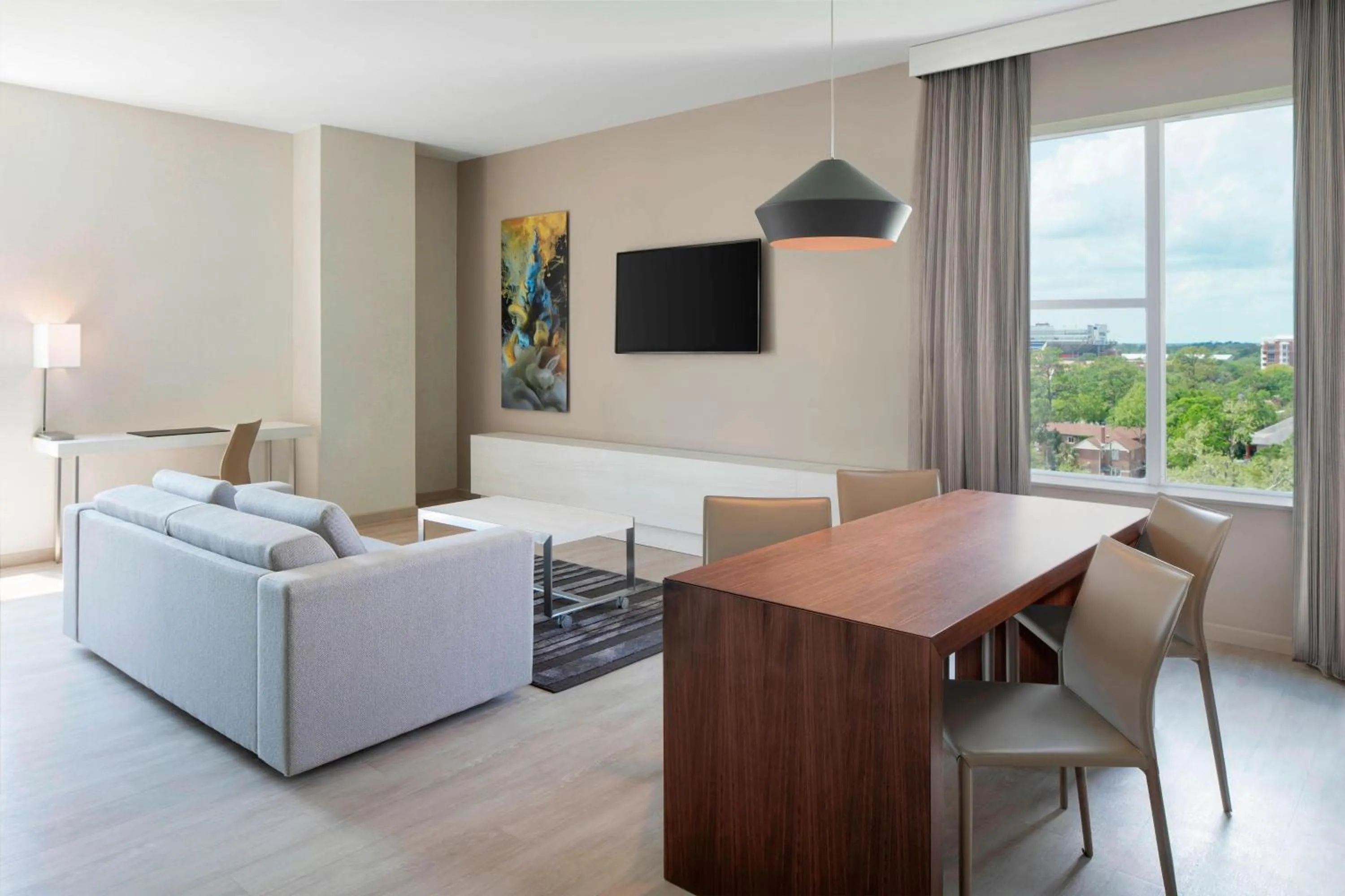 Living room in AC Hotel by Marriott Gainesville Downtown