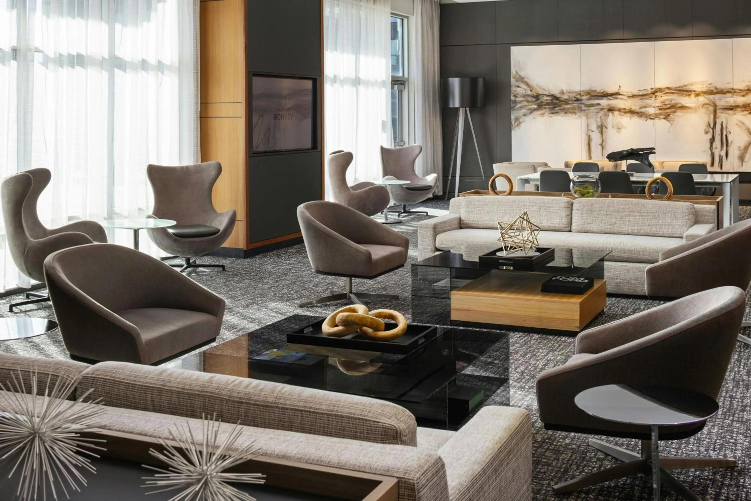 Lounge or bar in AC Hotel by Marriott Minneapolis West End