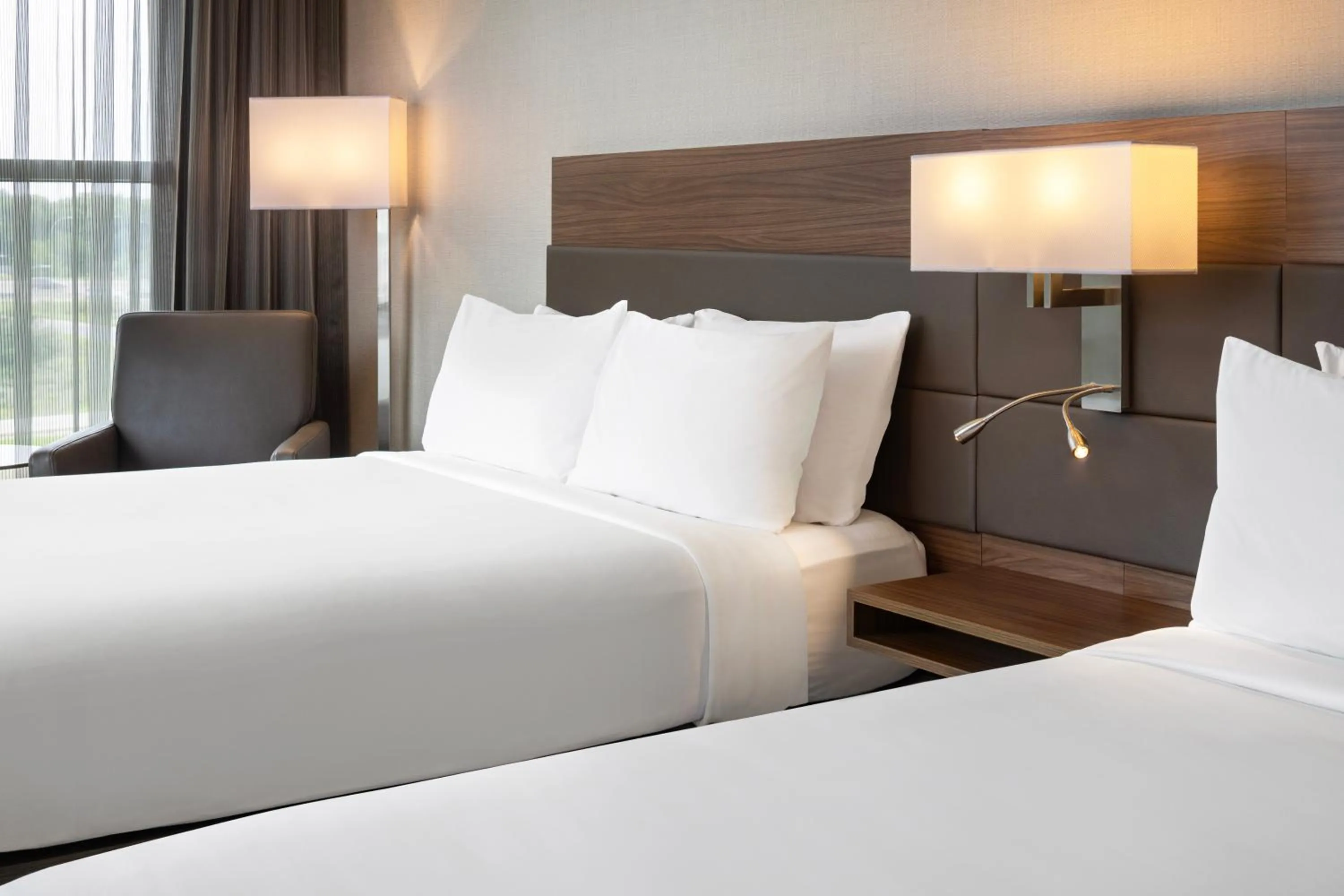 Bed in AC Hotel by Marriott Minneapolis West End