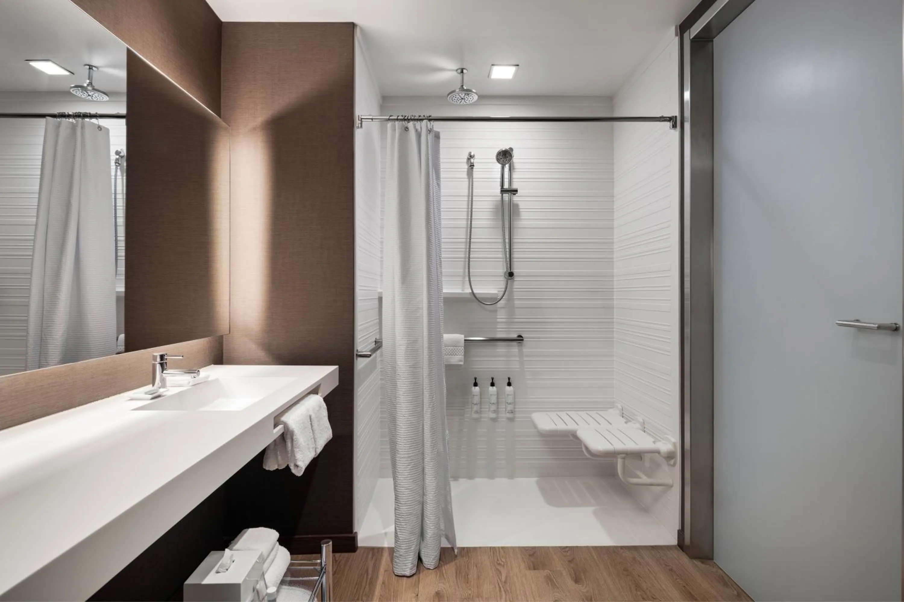 Shower in AC Hotel by Marriott Minneapolis West End