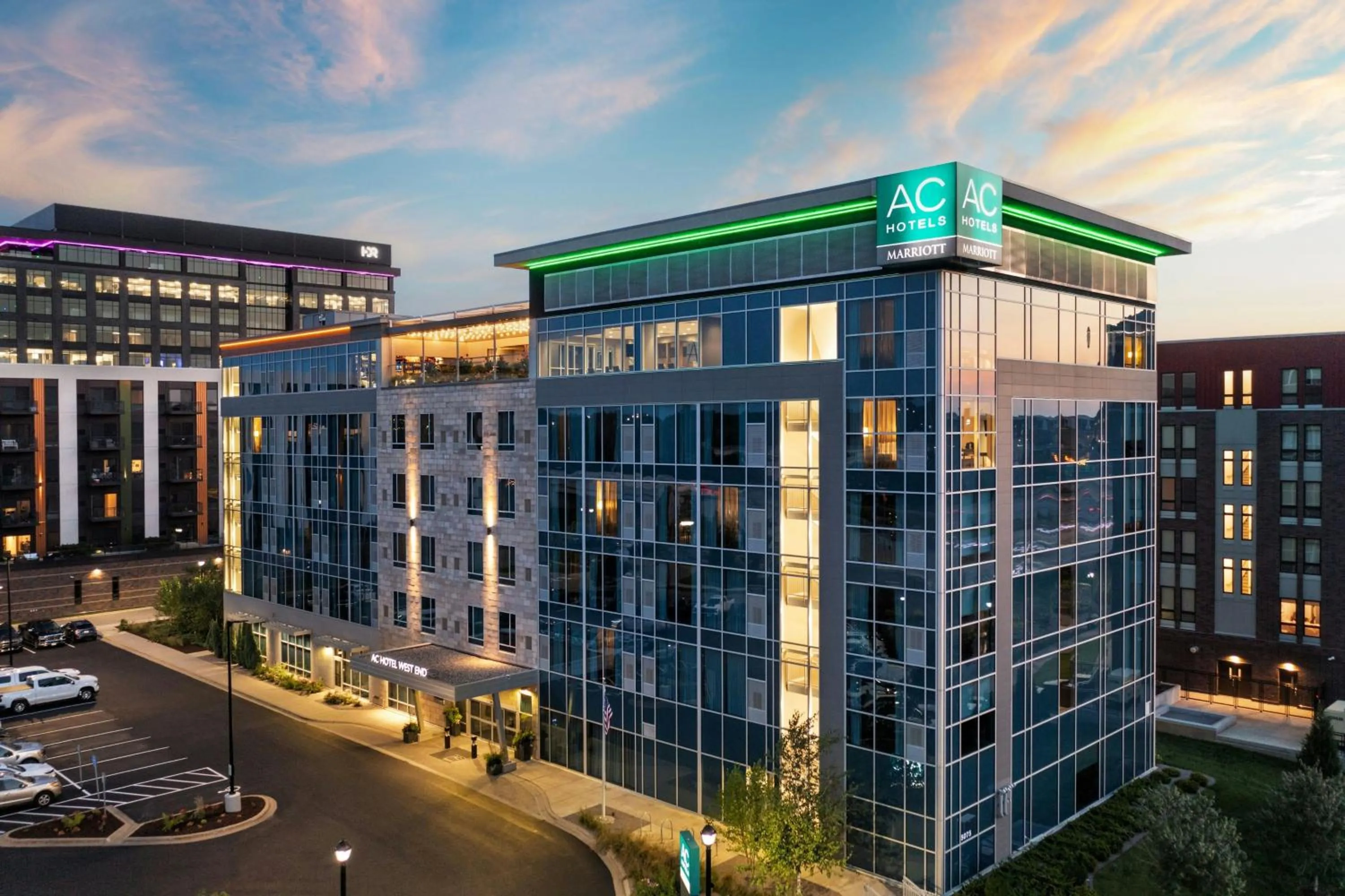 Property building in AC Hotel by Marriott Minneapolis West End