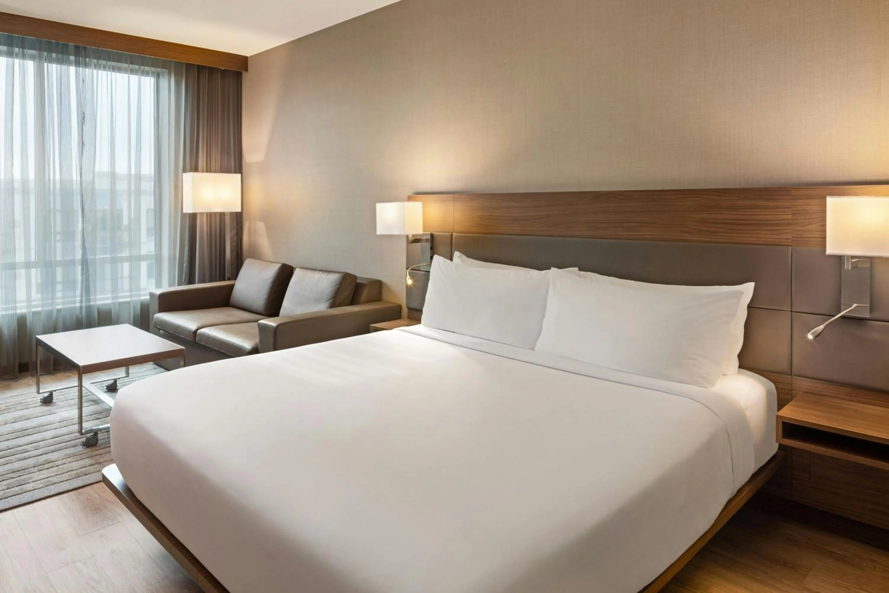 Photo of the whole room, Bed in AC Hotel by Marriott Minneapolis West End