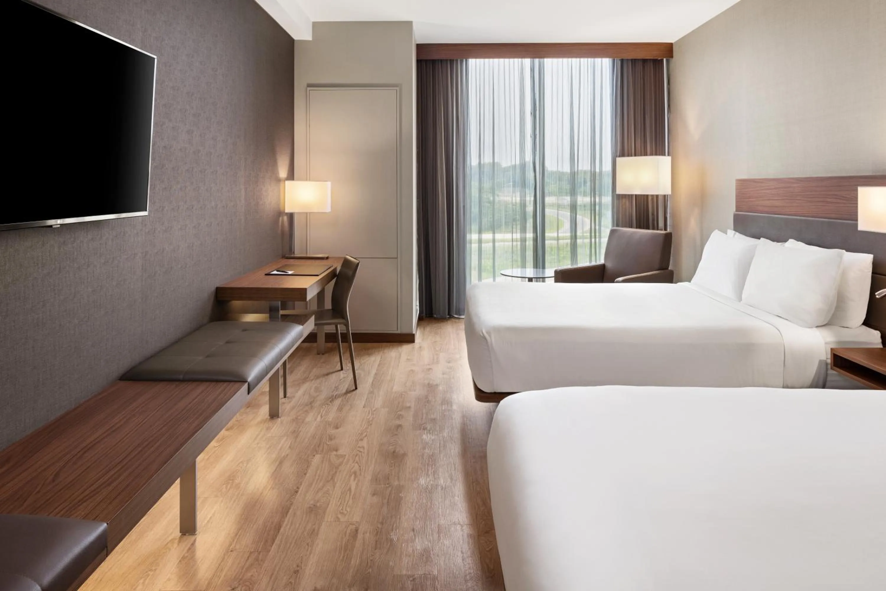 Photo of the whole room, Bed in AC Hotel by Marriott Minneapolis West End