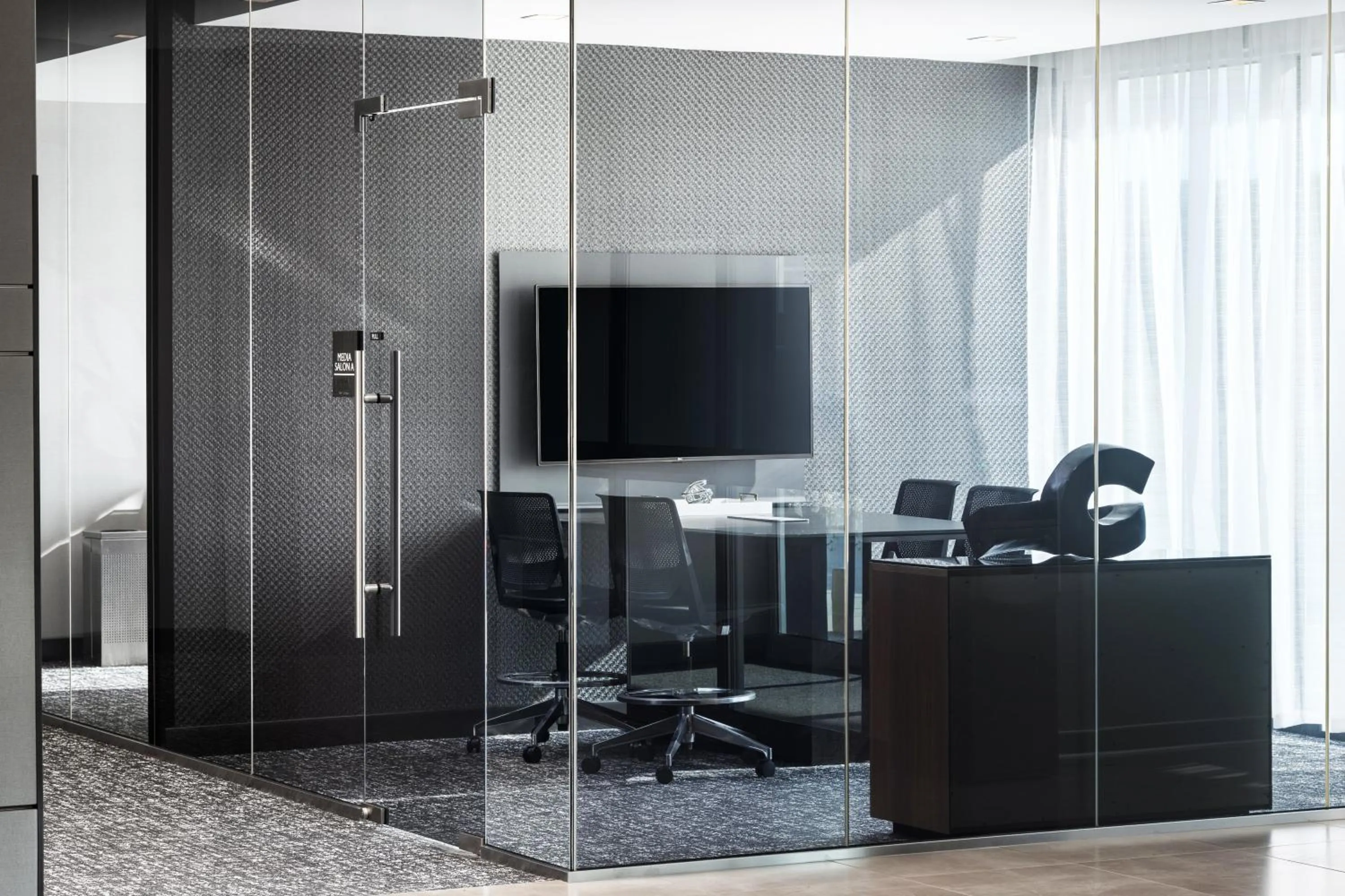 TV and multimedia in AC Hotel by Marriott Minneapolis West End