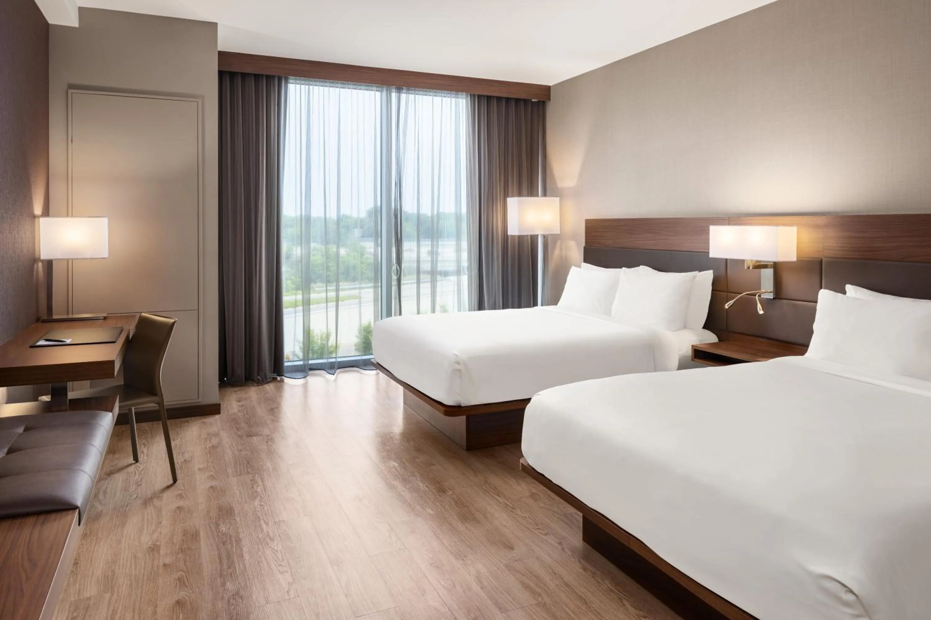 Photo of the whole room, Bed in AC Hotel by Marriott Minneapolis West End