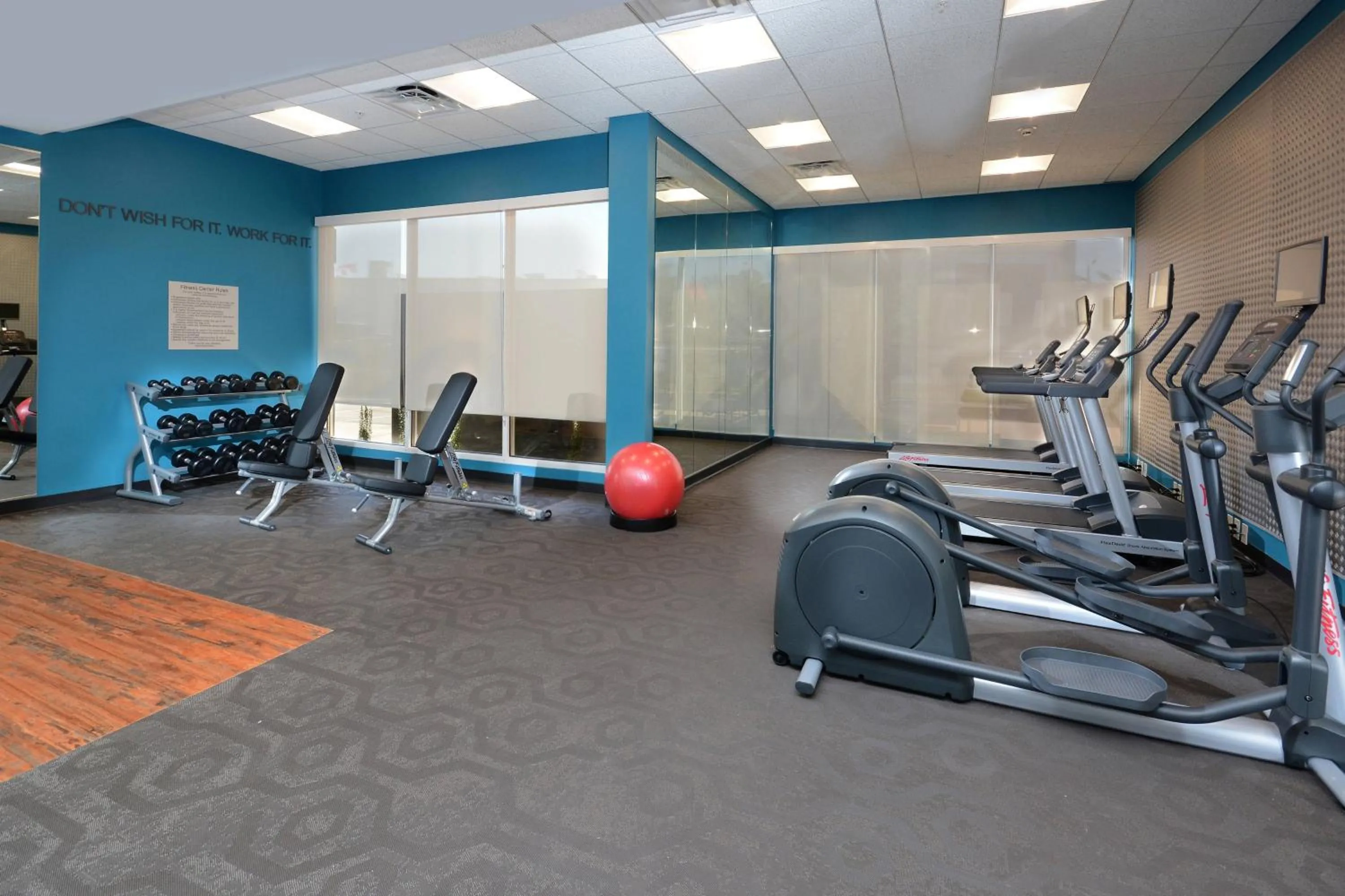 Fitness centre/facilities in Fairfield Inn & Suites by Marriott Raleigh Capital Blvd./I-540