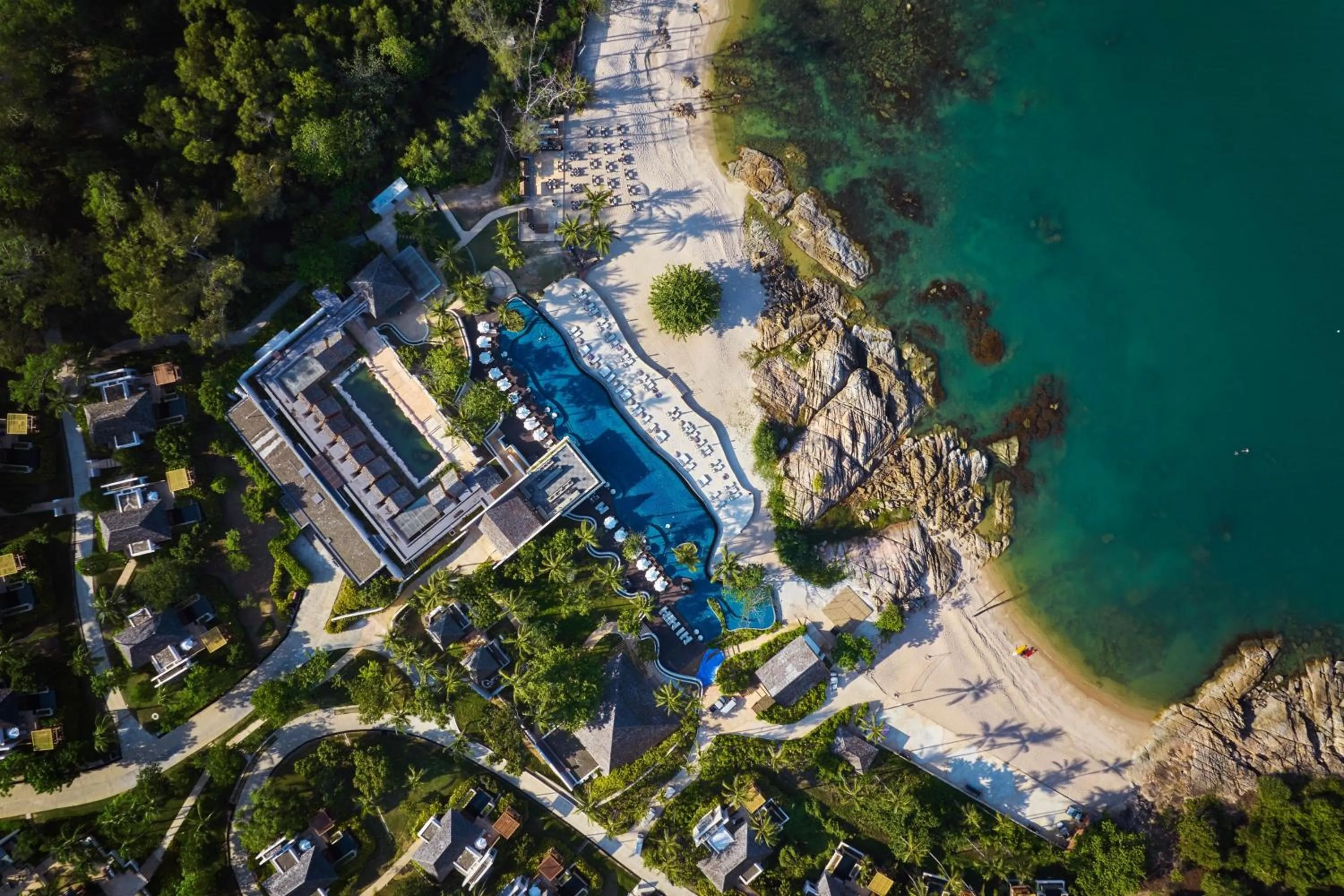 Beach in The Ritz-Carlton, Koh Samui