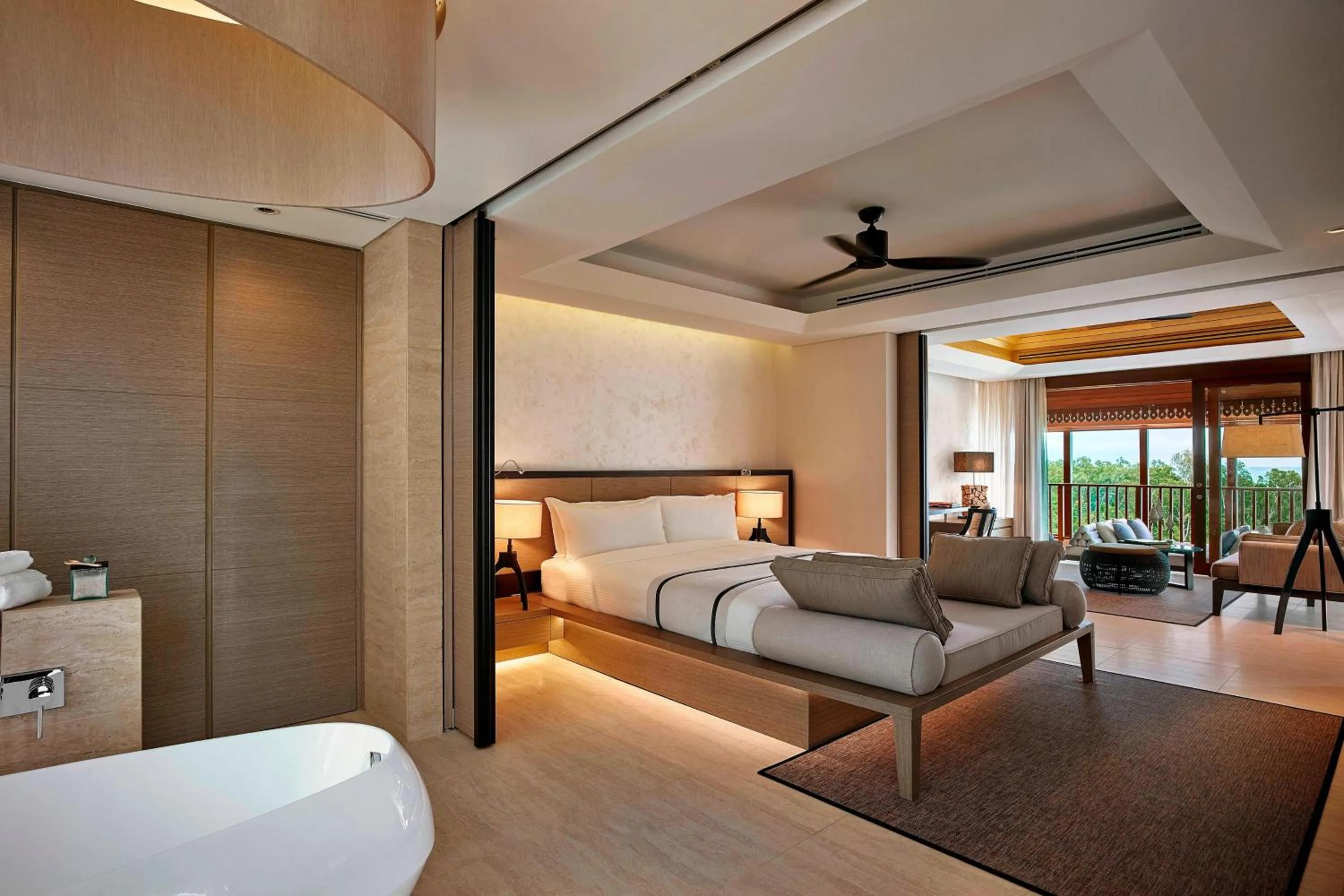 Photo of the whole room, Bed in The Ritz-Carlton, Koh Samui