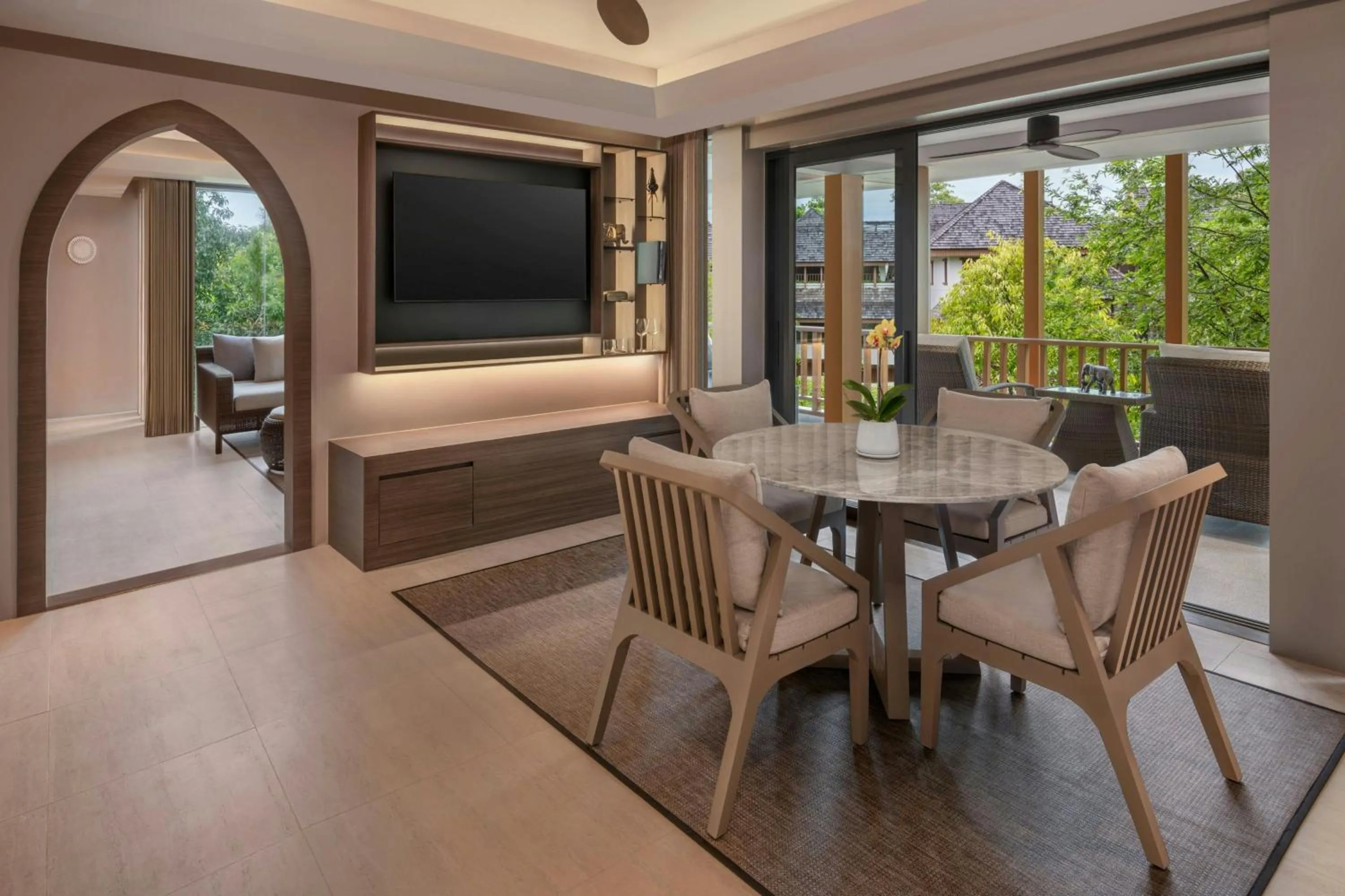 Bedroom in The Ritz-Carlton, Koh Samui