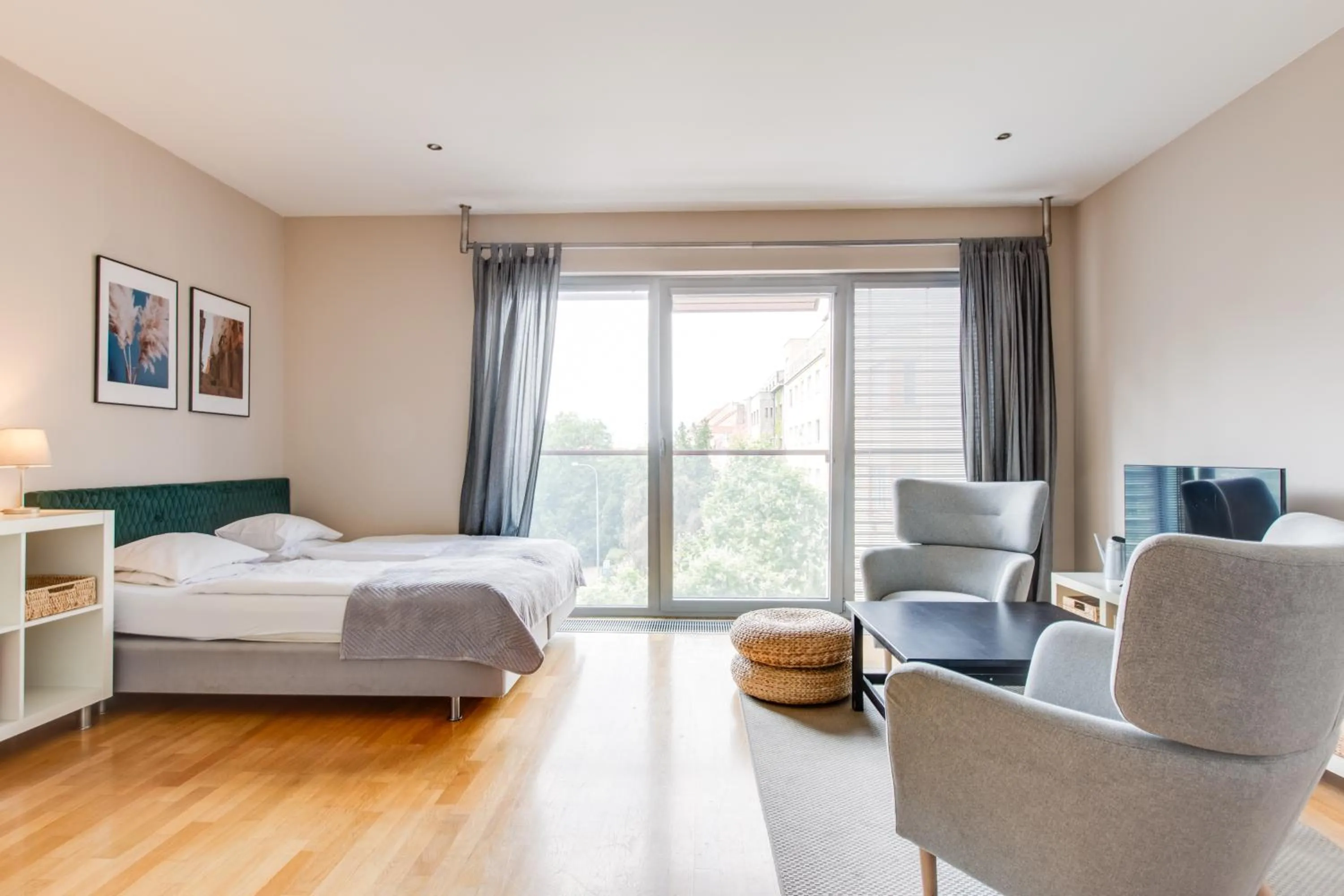 Photo of the whole room, Bed in Teichmann Premium Apartments