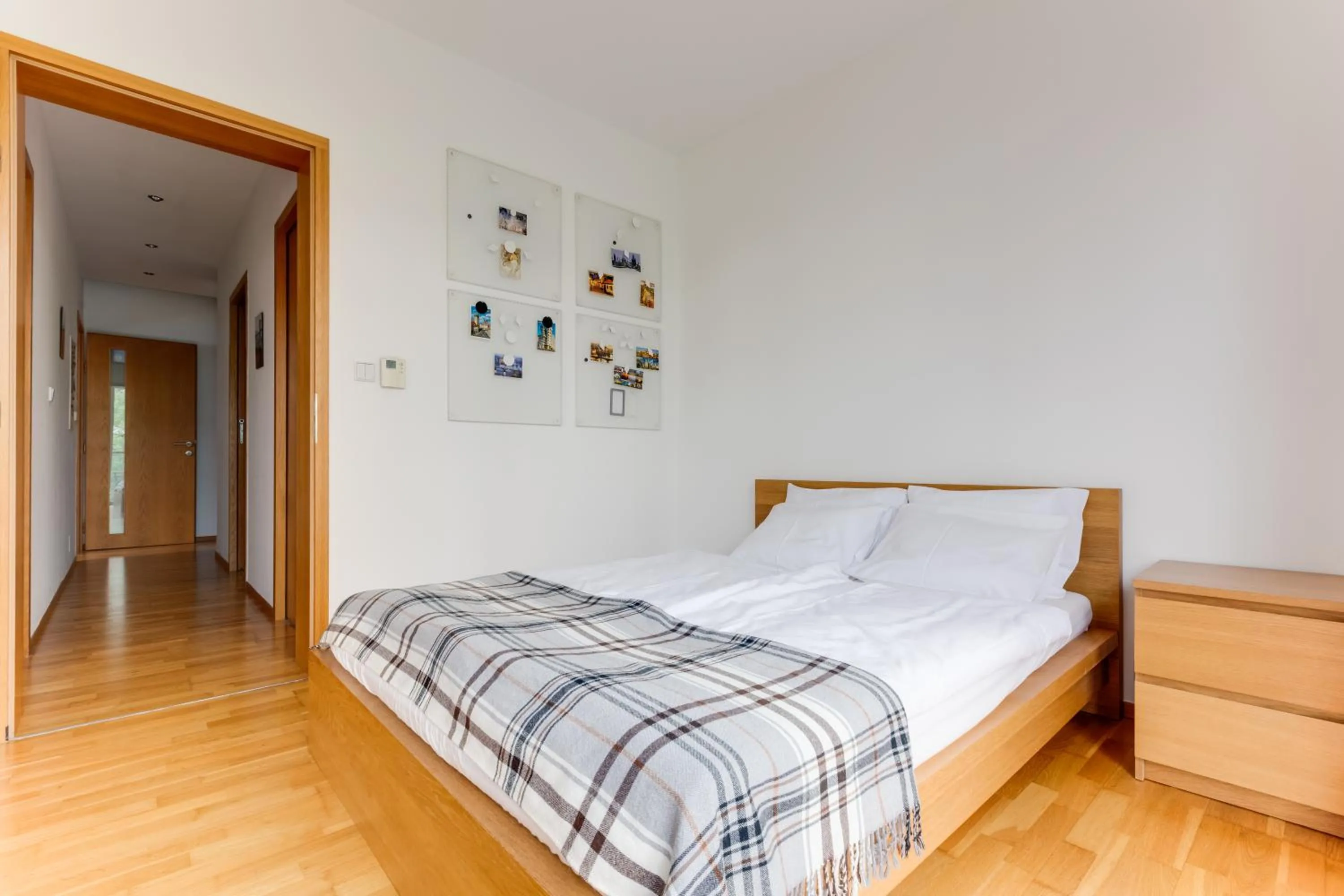 Bed in Teichmann Premium Apartments