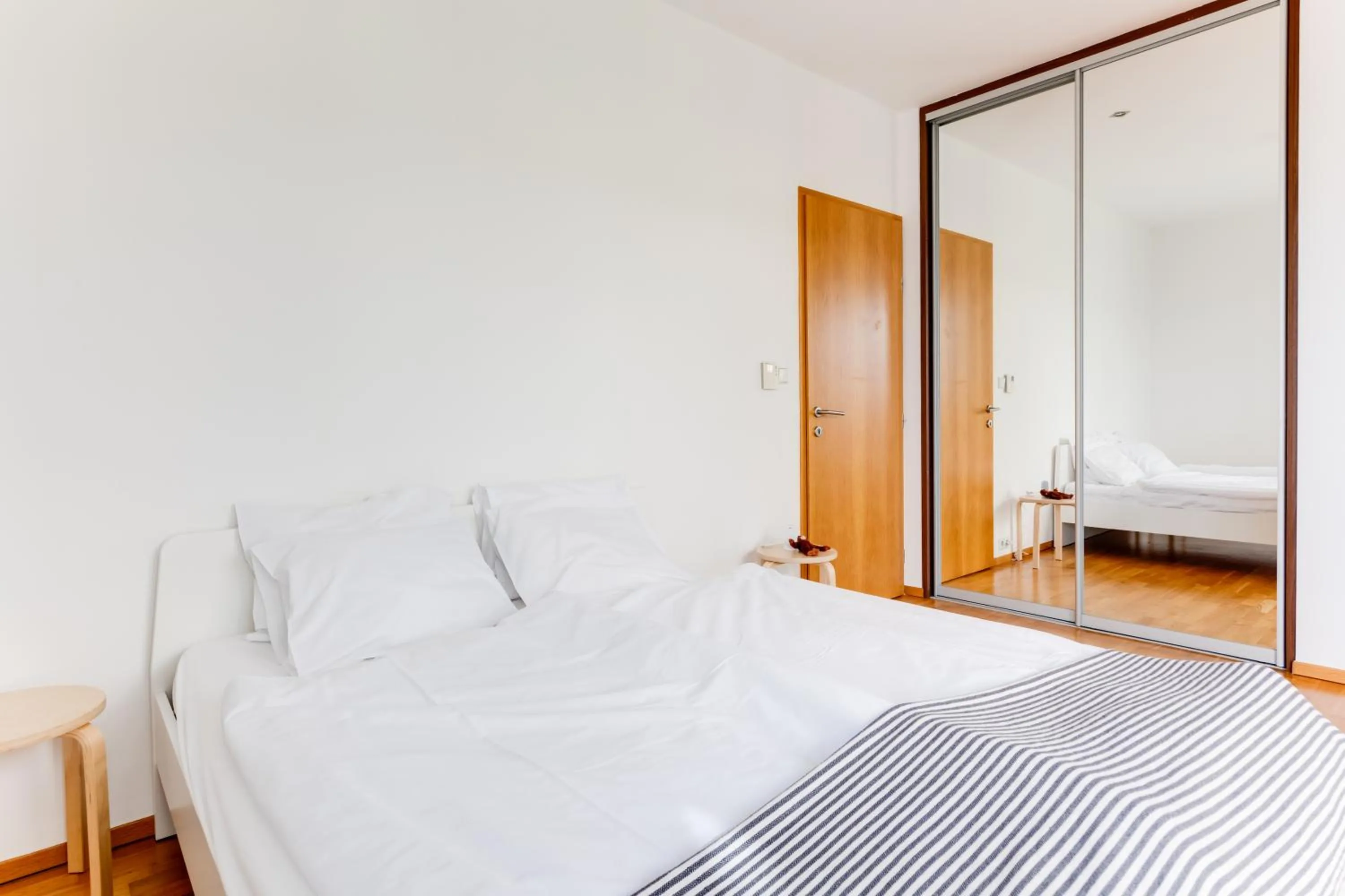Bedroom, Bed in Teichmann Premium Apartments