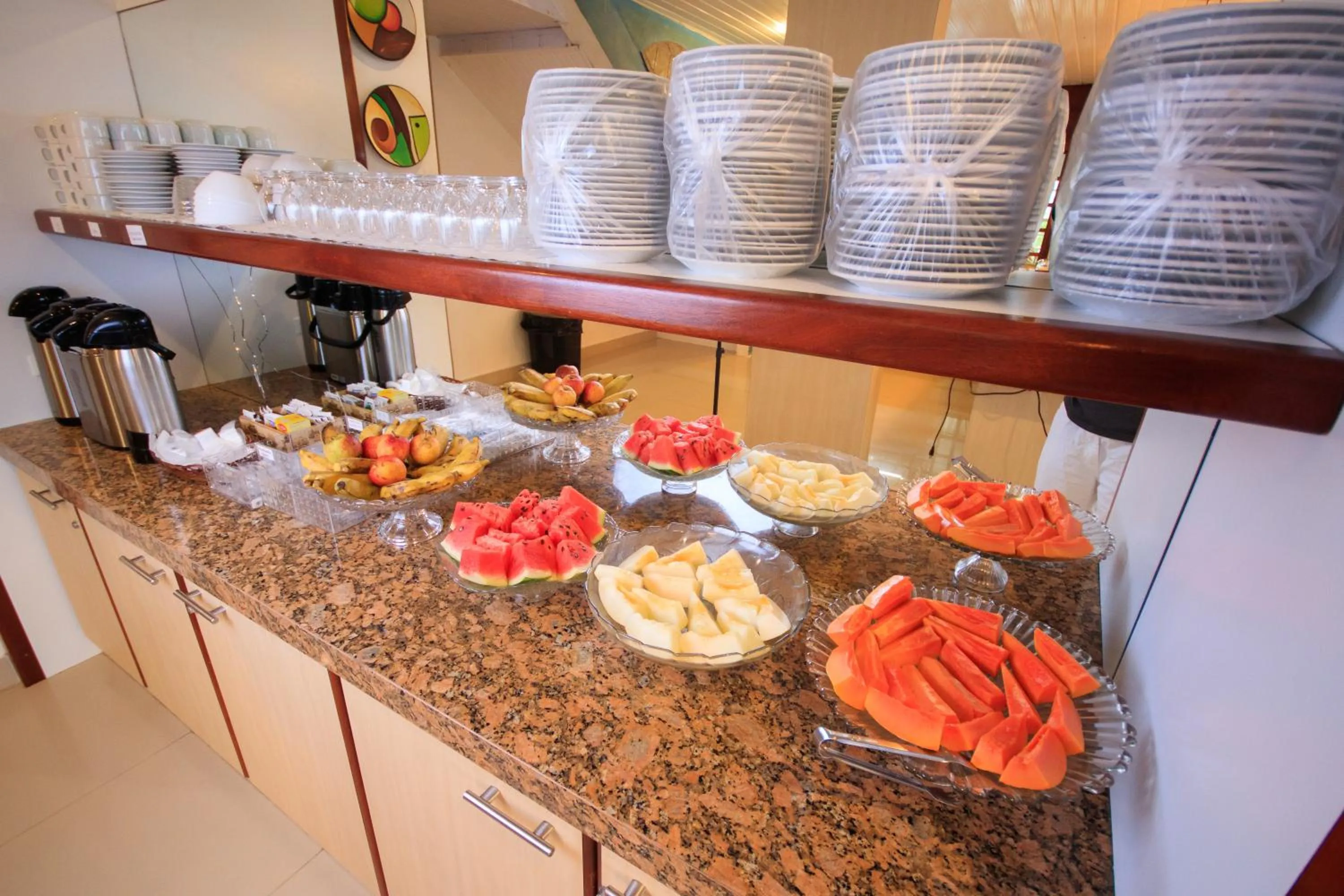 Breakfast in Pousada Shalom Beach