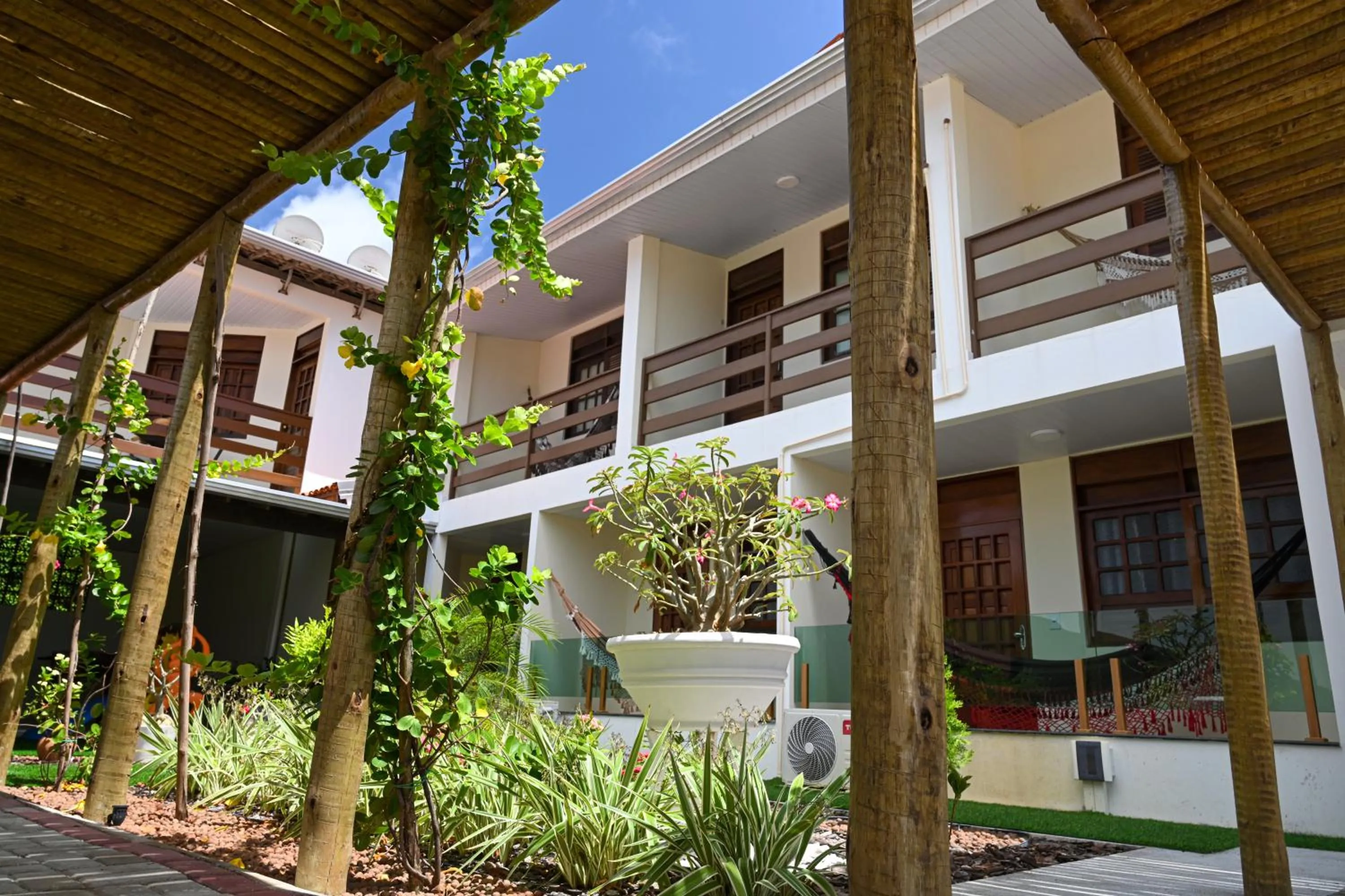 Bird's eye view in Pousada Shalom Beach