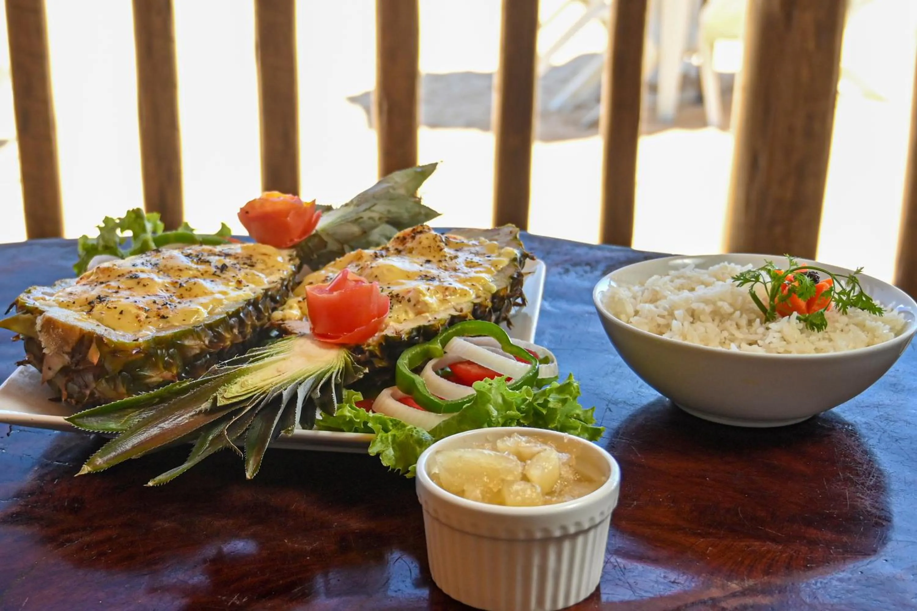 Restaurant/places to eat in Pousada Shalom Beach