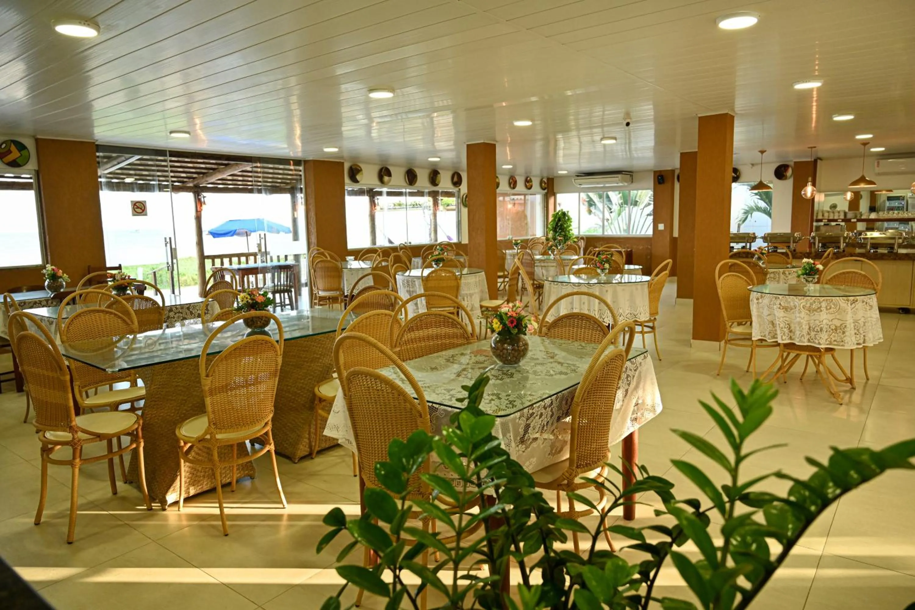 Restaurant/places to eat in Pousada Shalom Beach