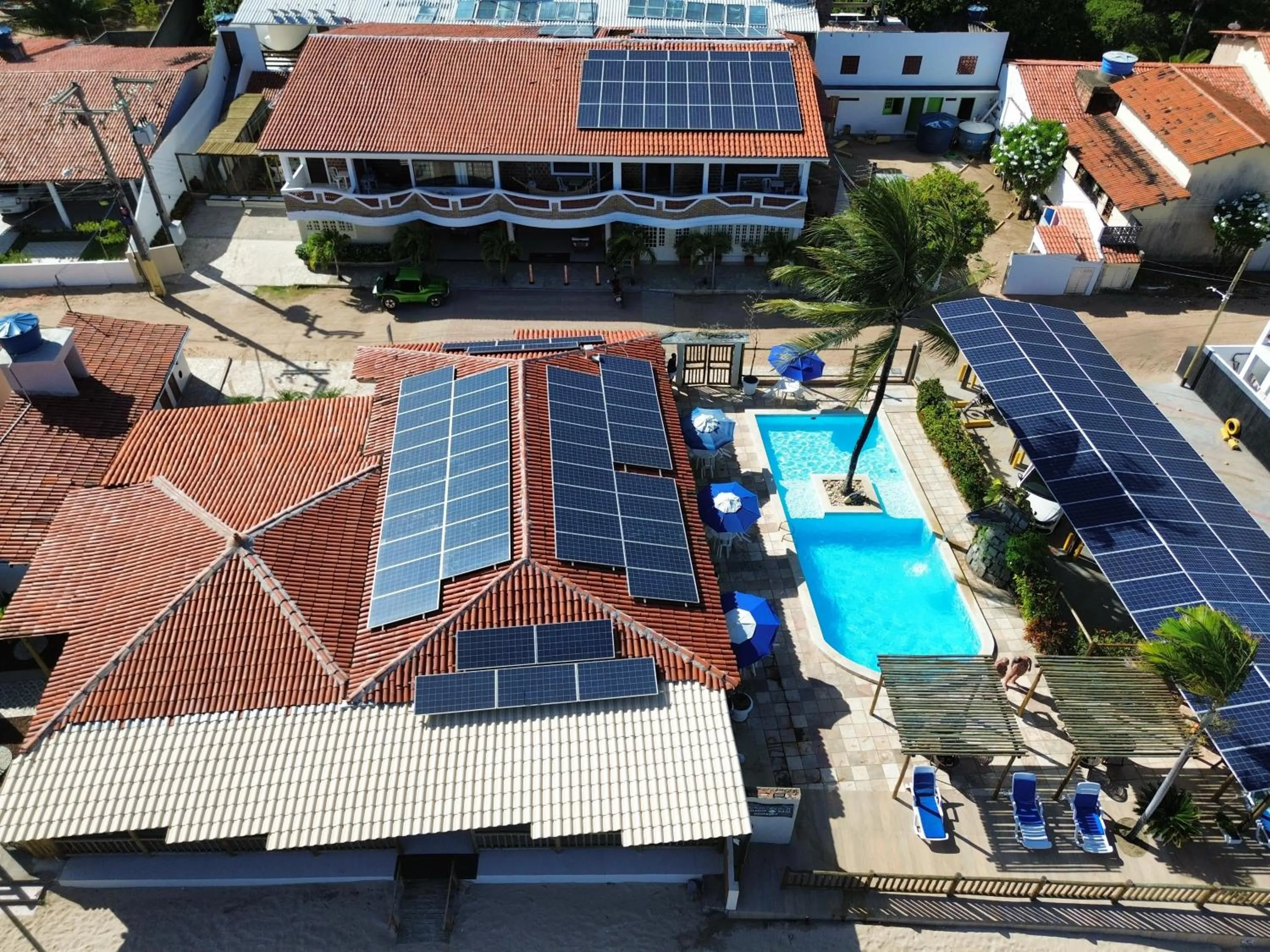 Bird's eye view in Pousada Shalom Beach