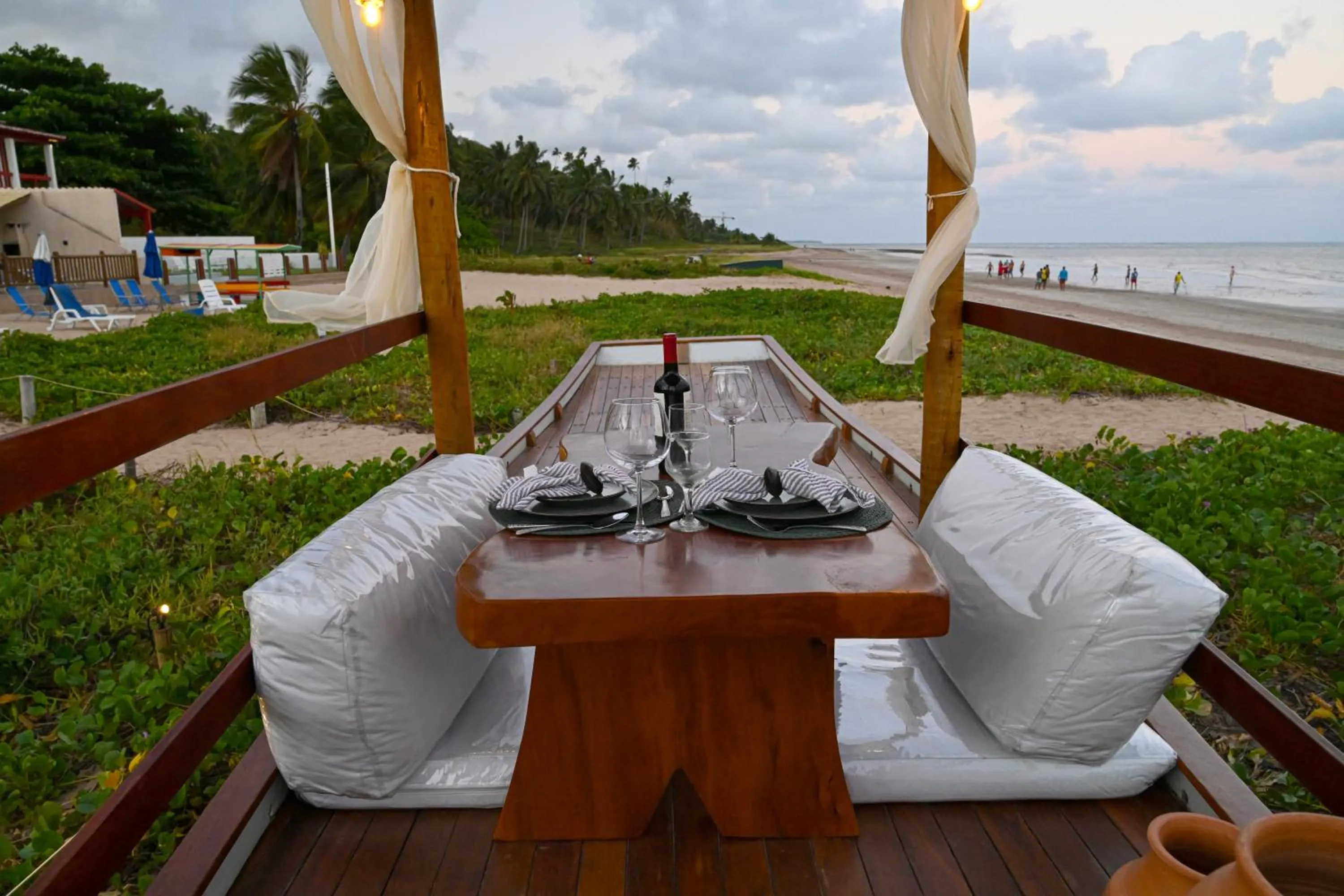 Natural landscape in Pousada Shalom Beach