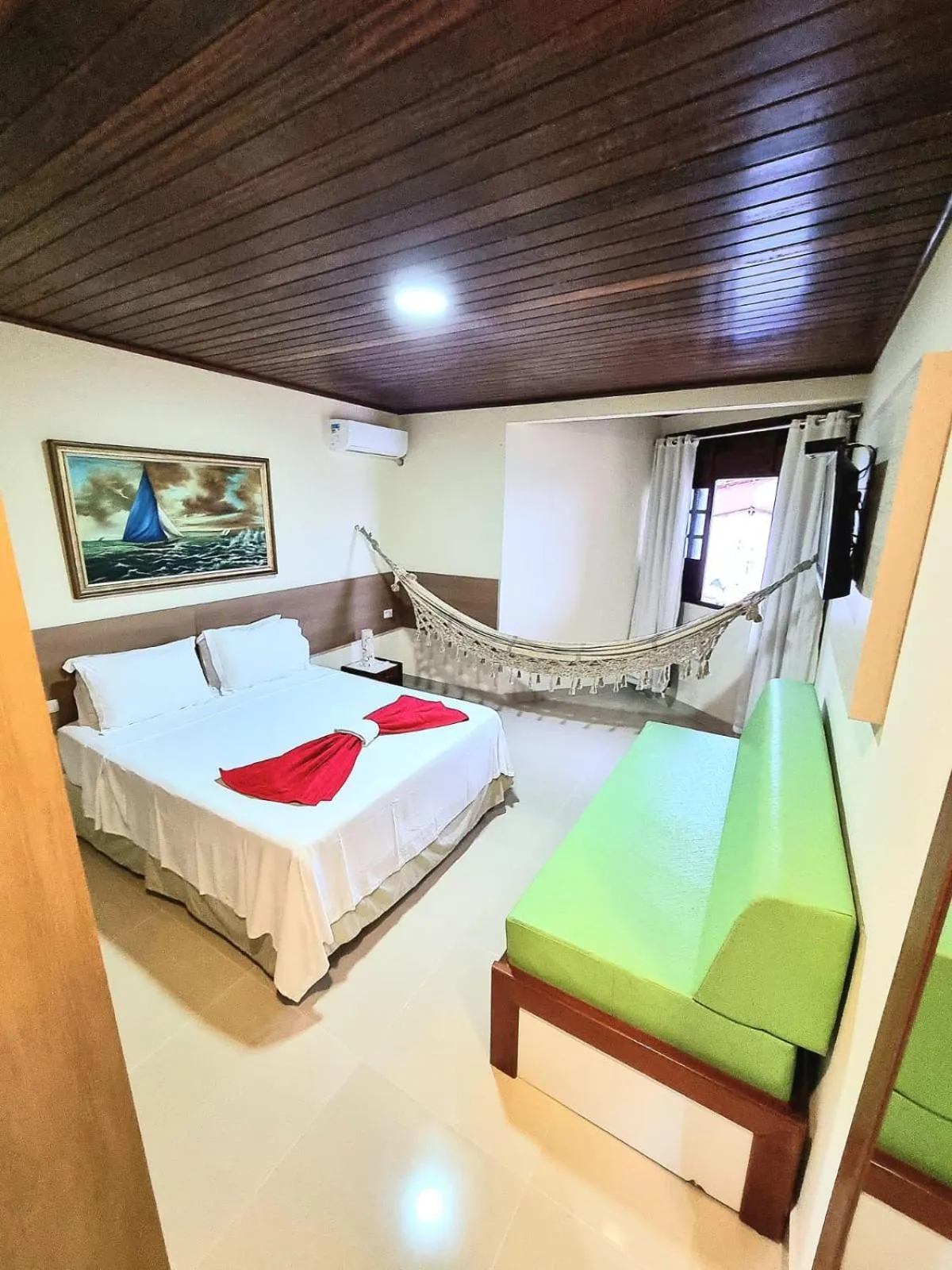 Bedroom, Bed in Pousada Shalom Beach