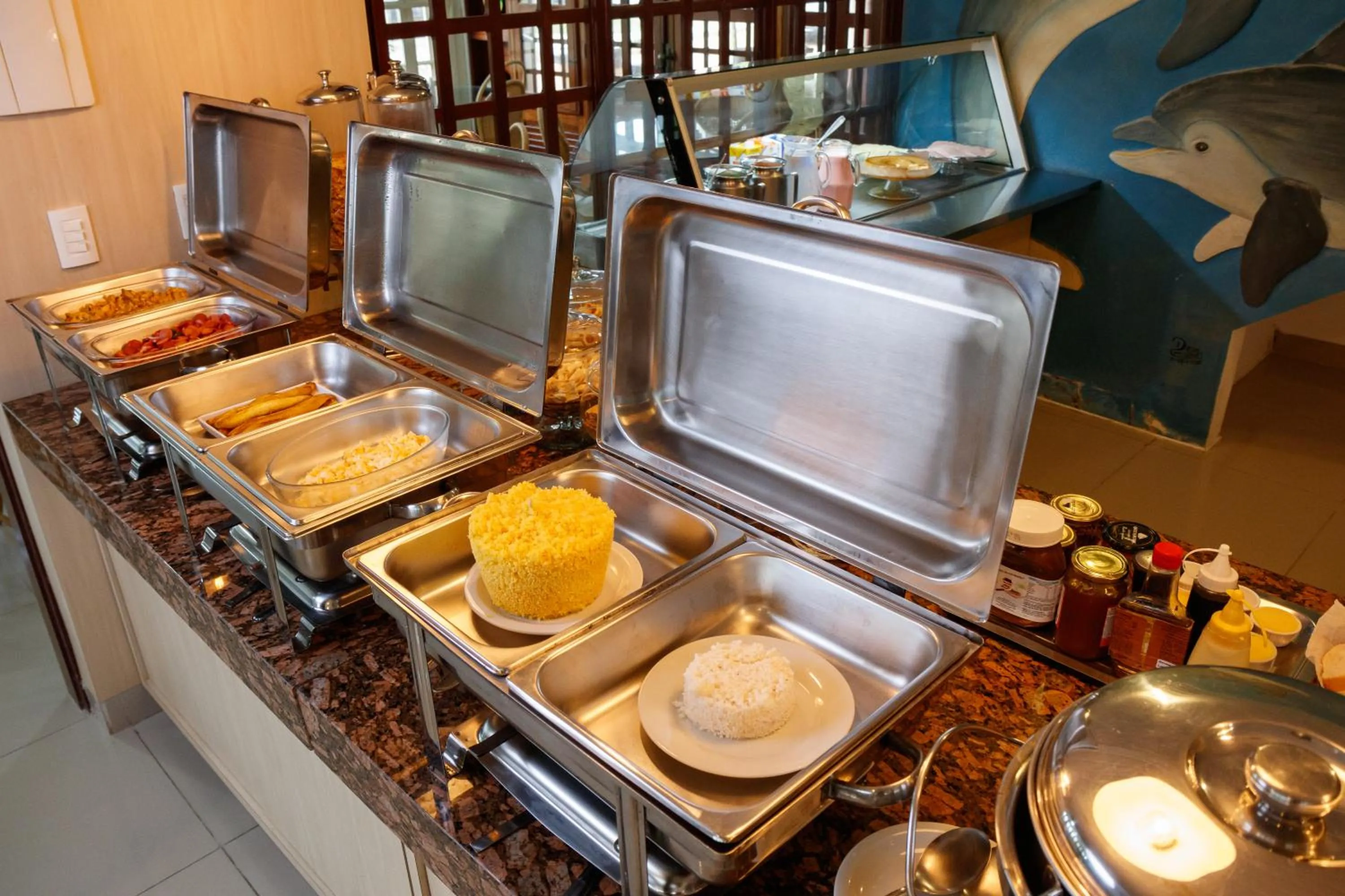 Breakfast in Pousada Shalom Beach