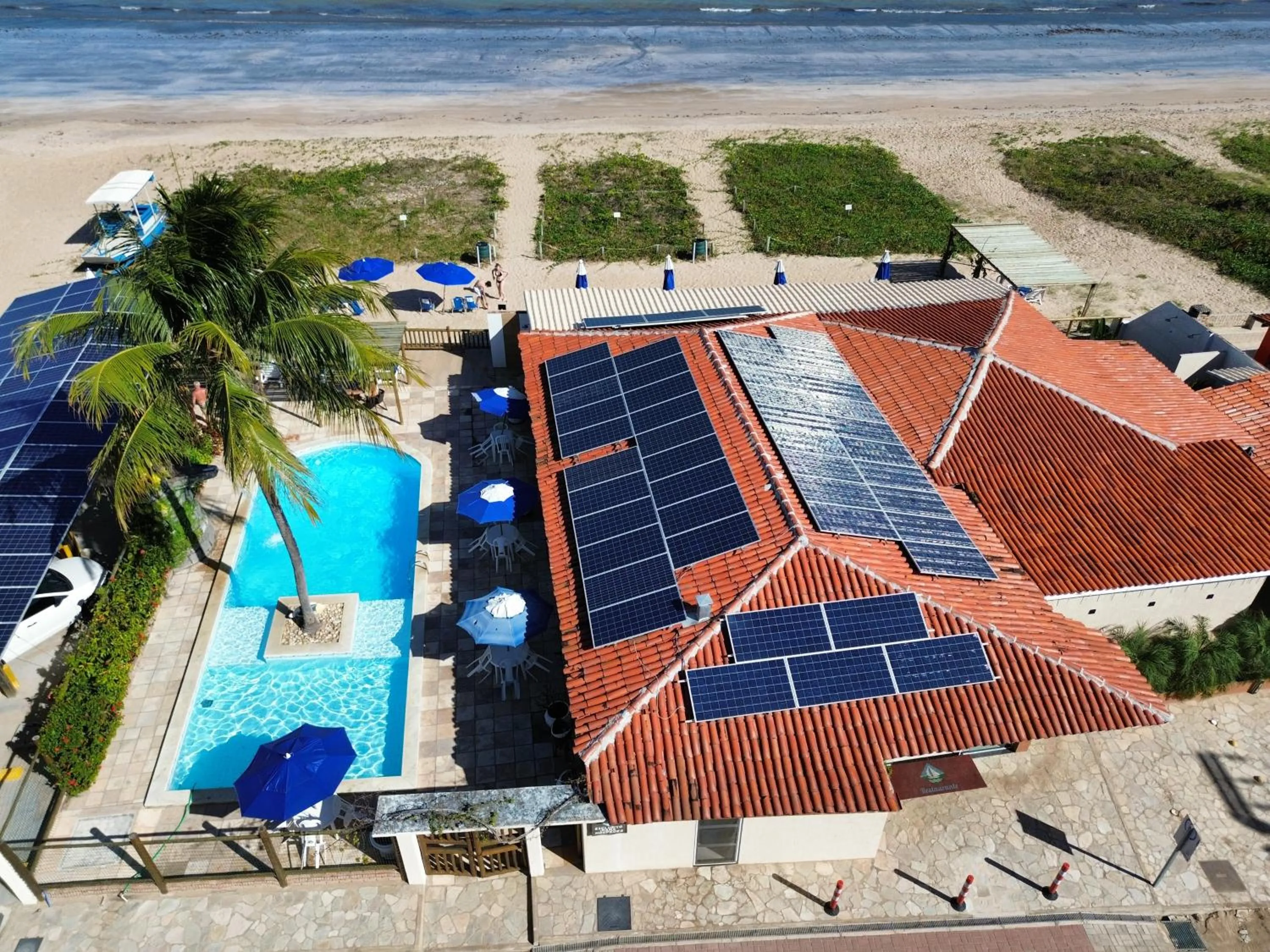 Bird's eye view in Pousada Shalom Beach