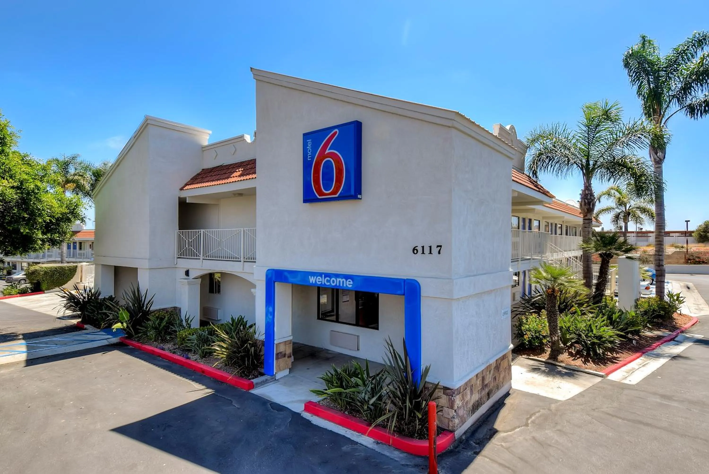 Facade/entrance in Motel 6-Carlsbad, CA - East Near LEGOLAND