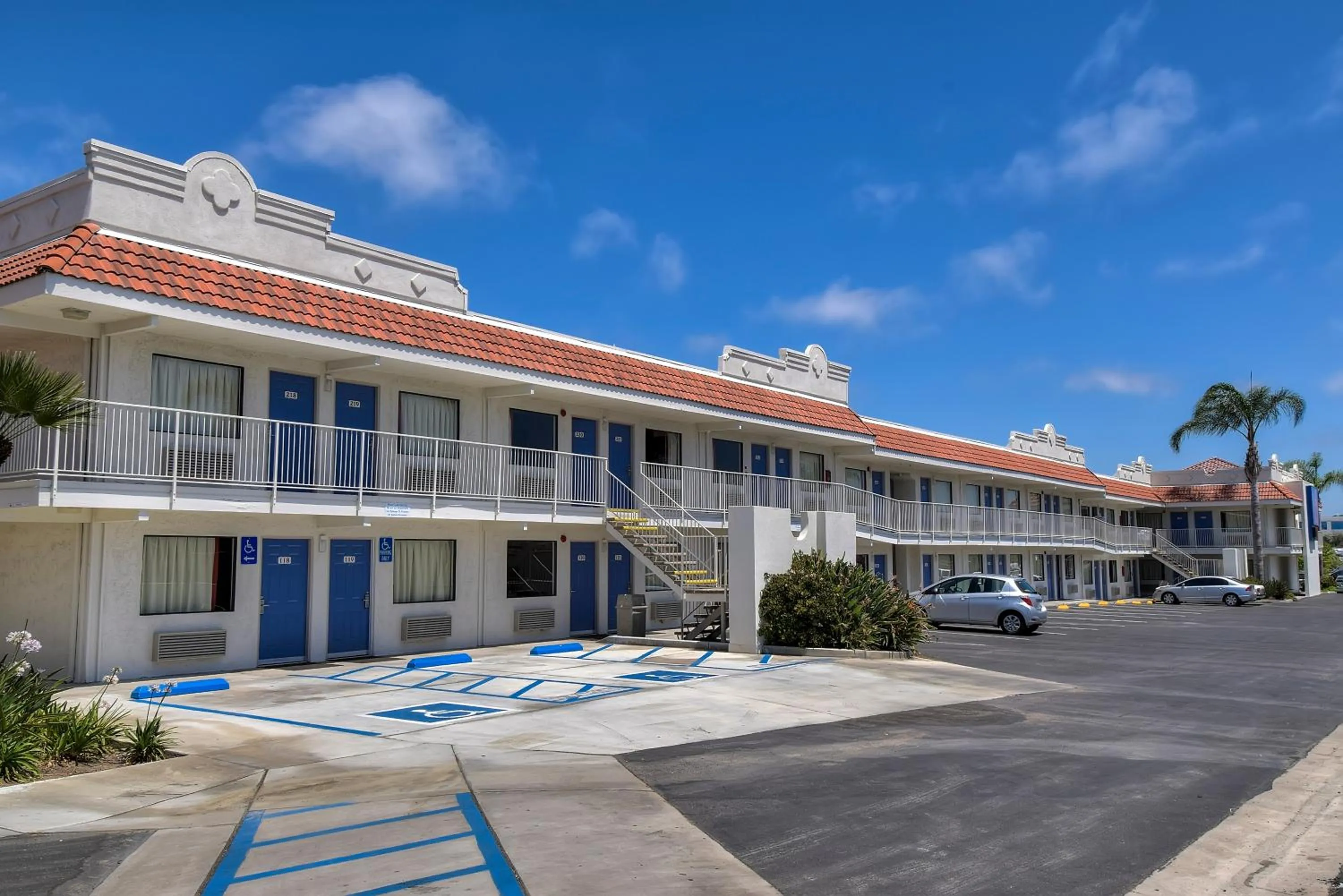 Facade/entrance in Motel 6-Carlsbad, CA - East Near LEGOLAND