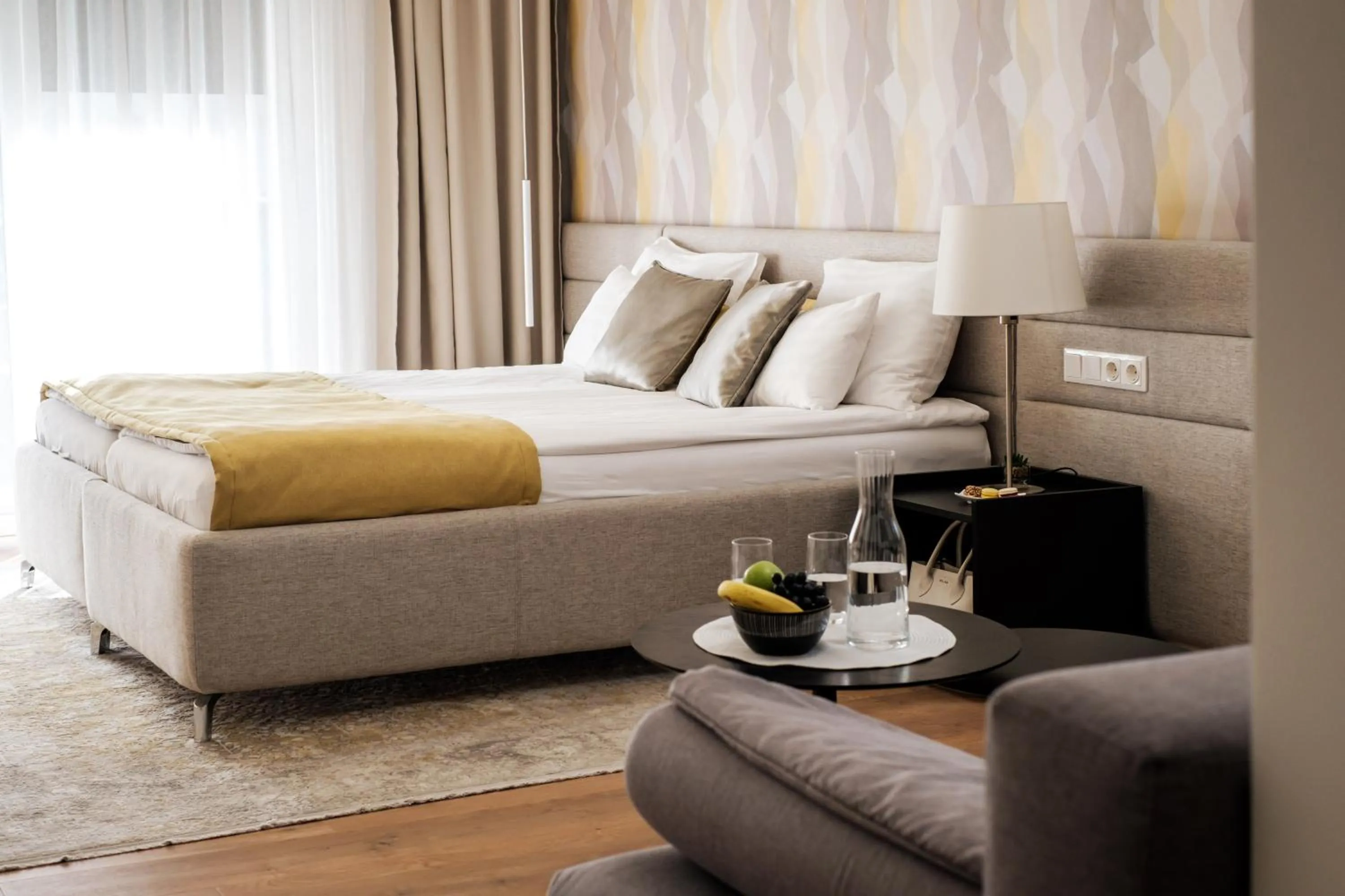 Bed in Adele Apartments