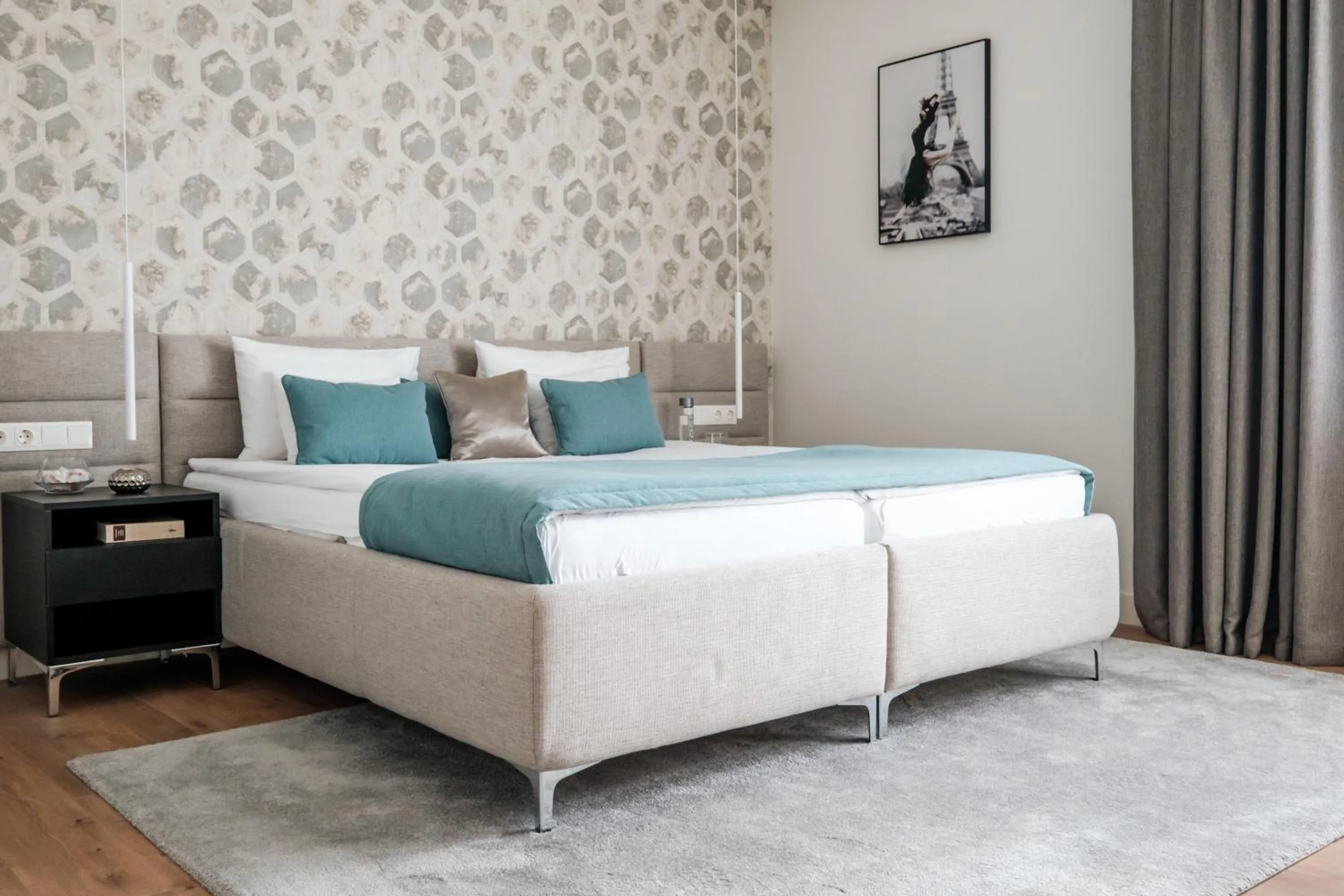 Bed in Adele Apartments