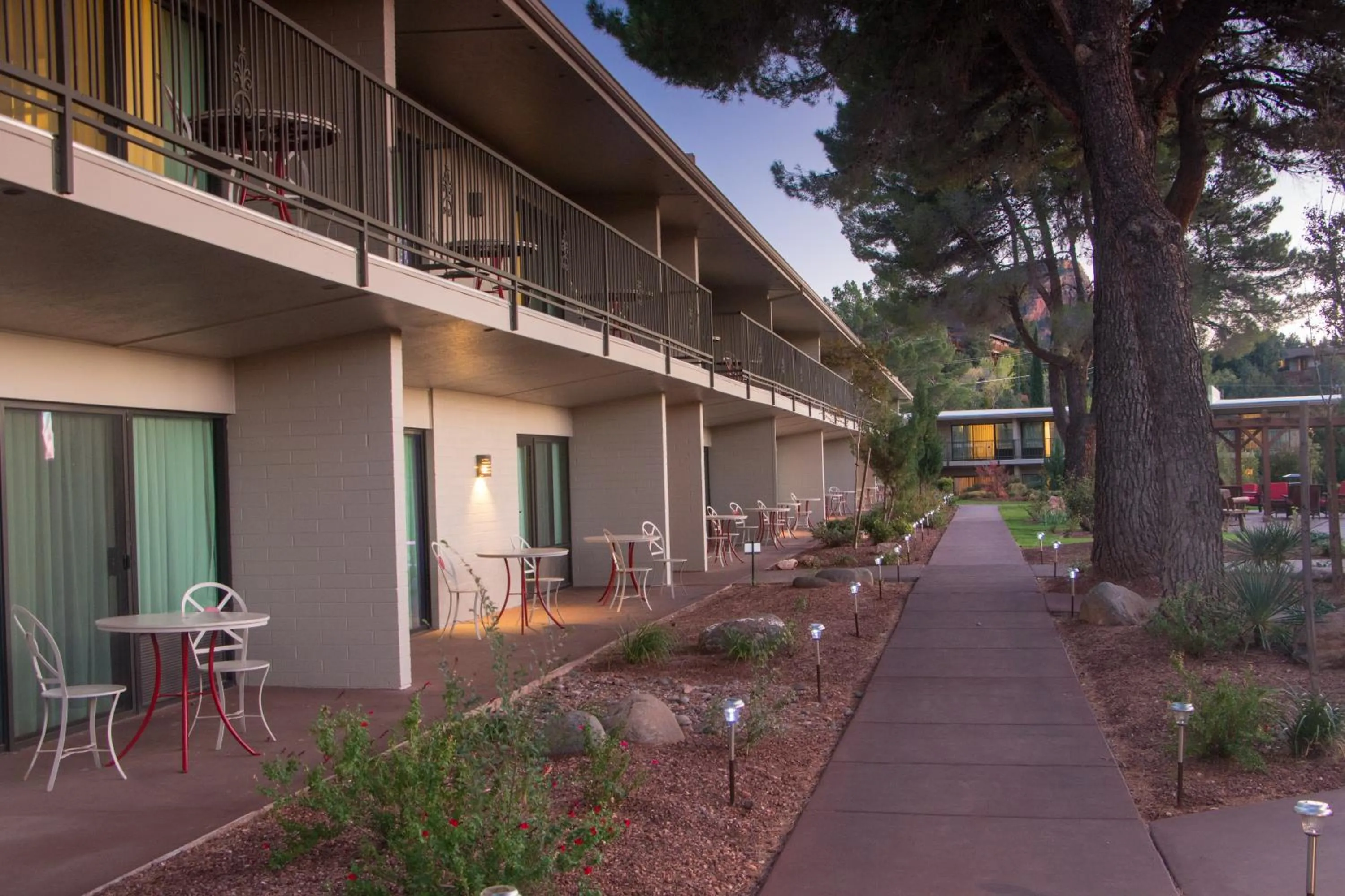 Patio in Arabella Hotel Sedona