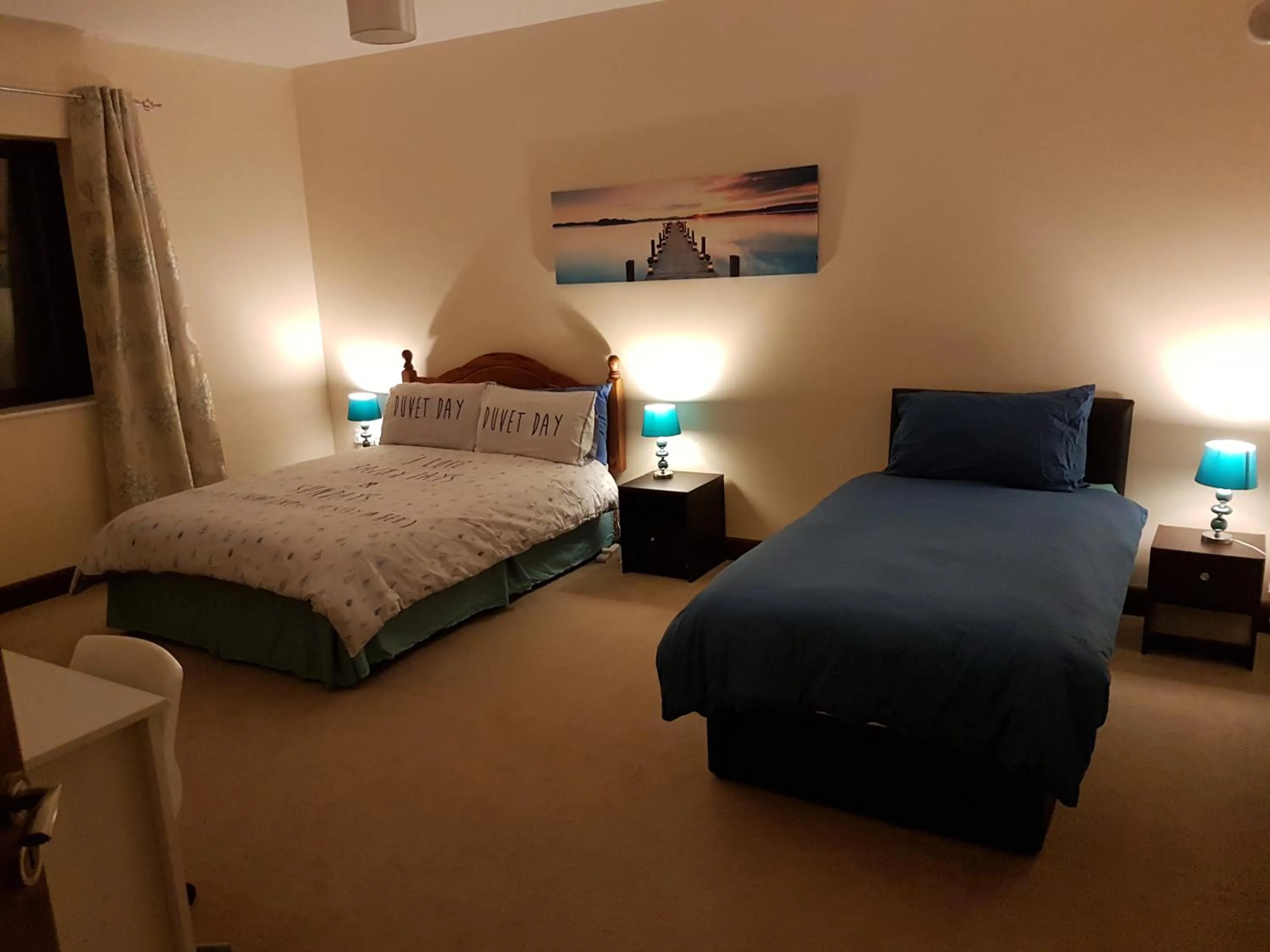 Bed in Moorepark West House