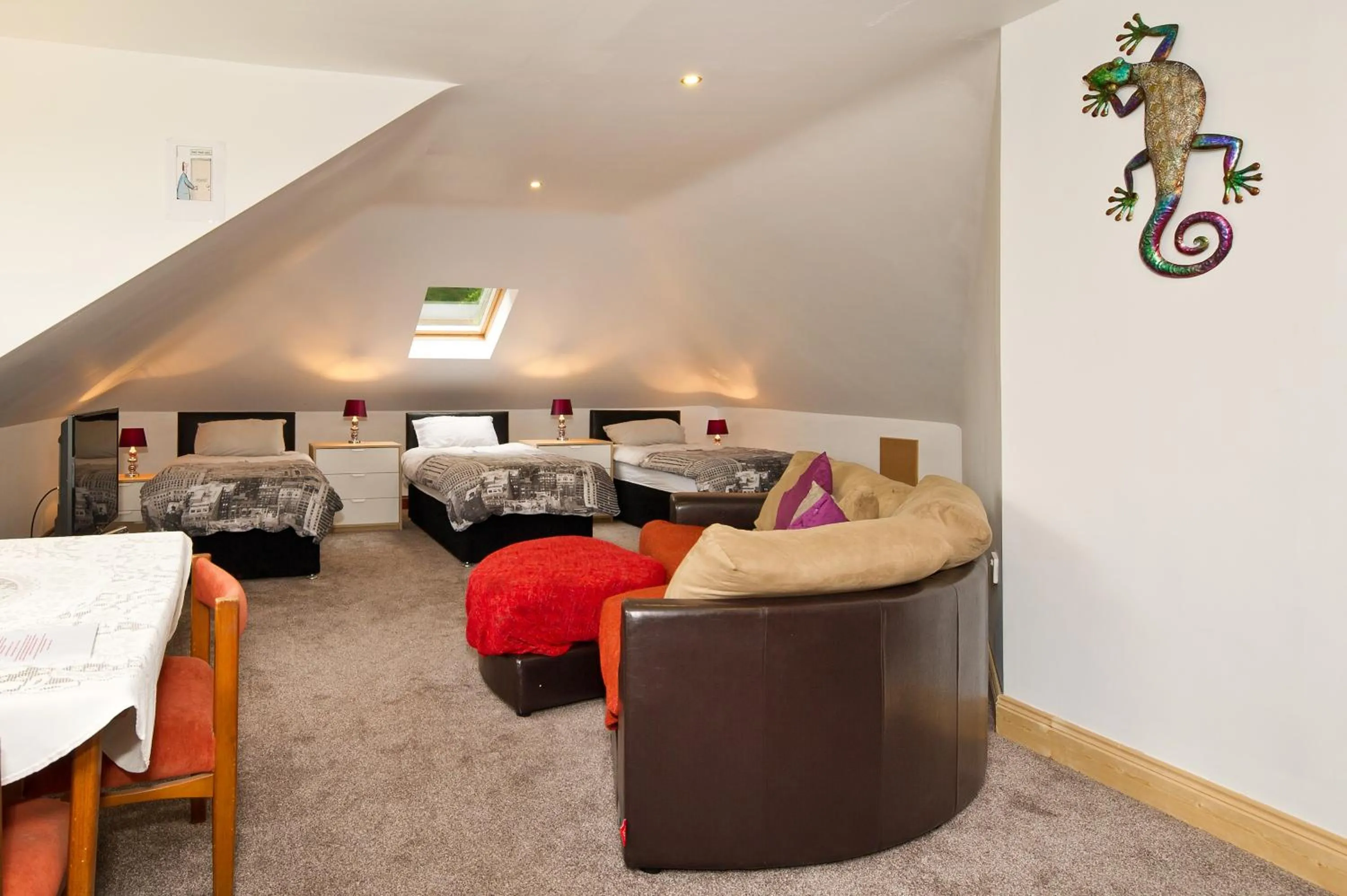 Bed in Moorepark West House