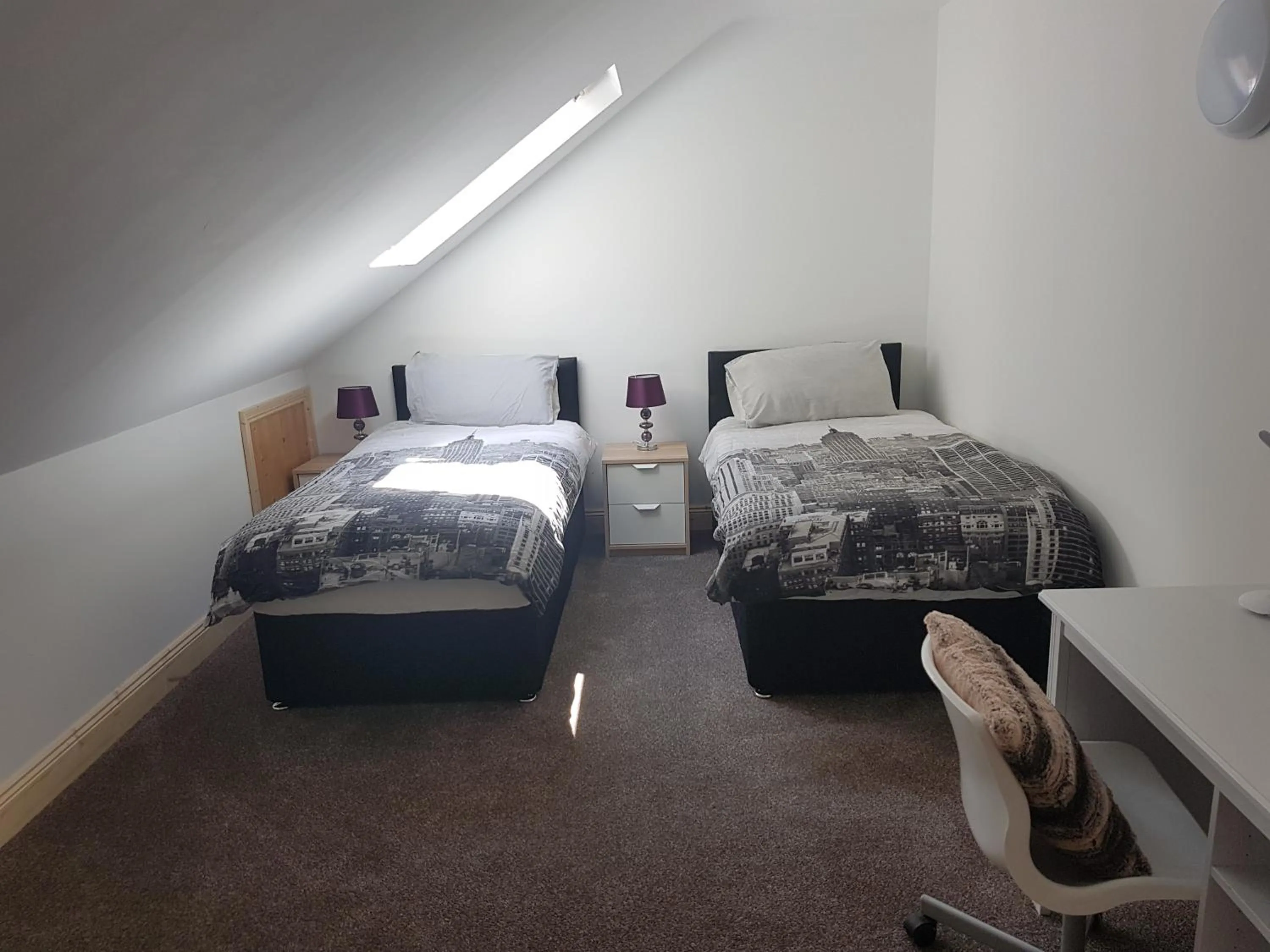 Bed in Moorepark West House