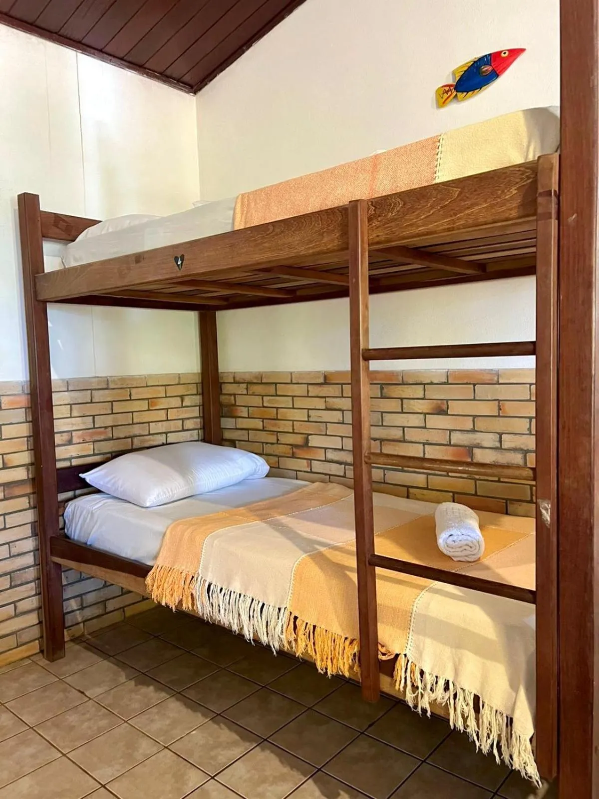 Bed in Pousada Praia do Amor Pipa