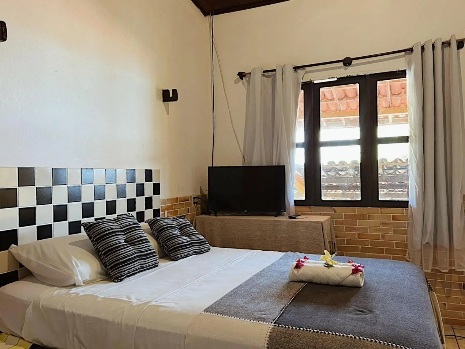 Bed in Pousada Praia do Amor Pipa