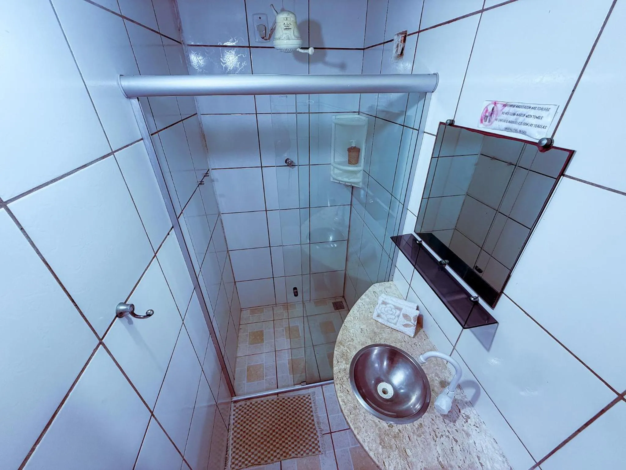 Shower in Pousada Praia do Amor Pipa