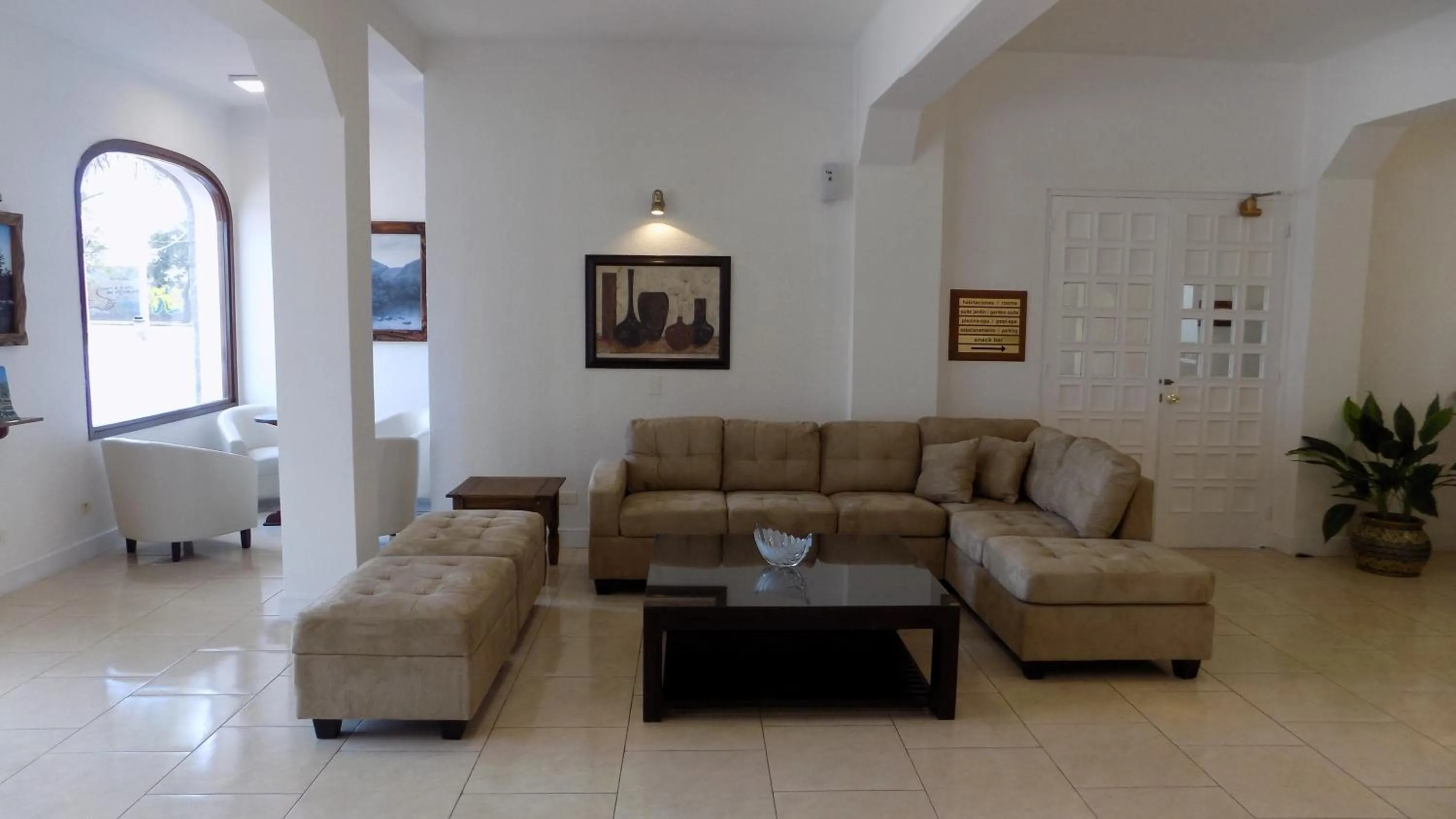 Living room in Hotel Concorde