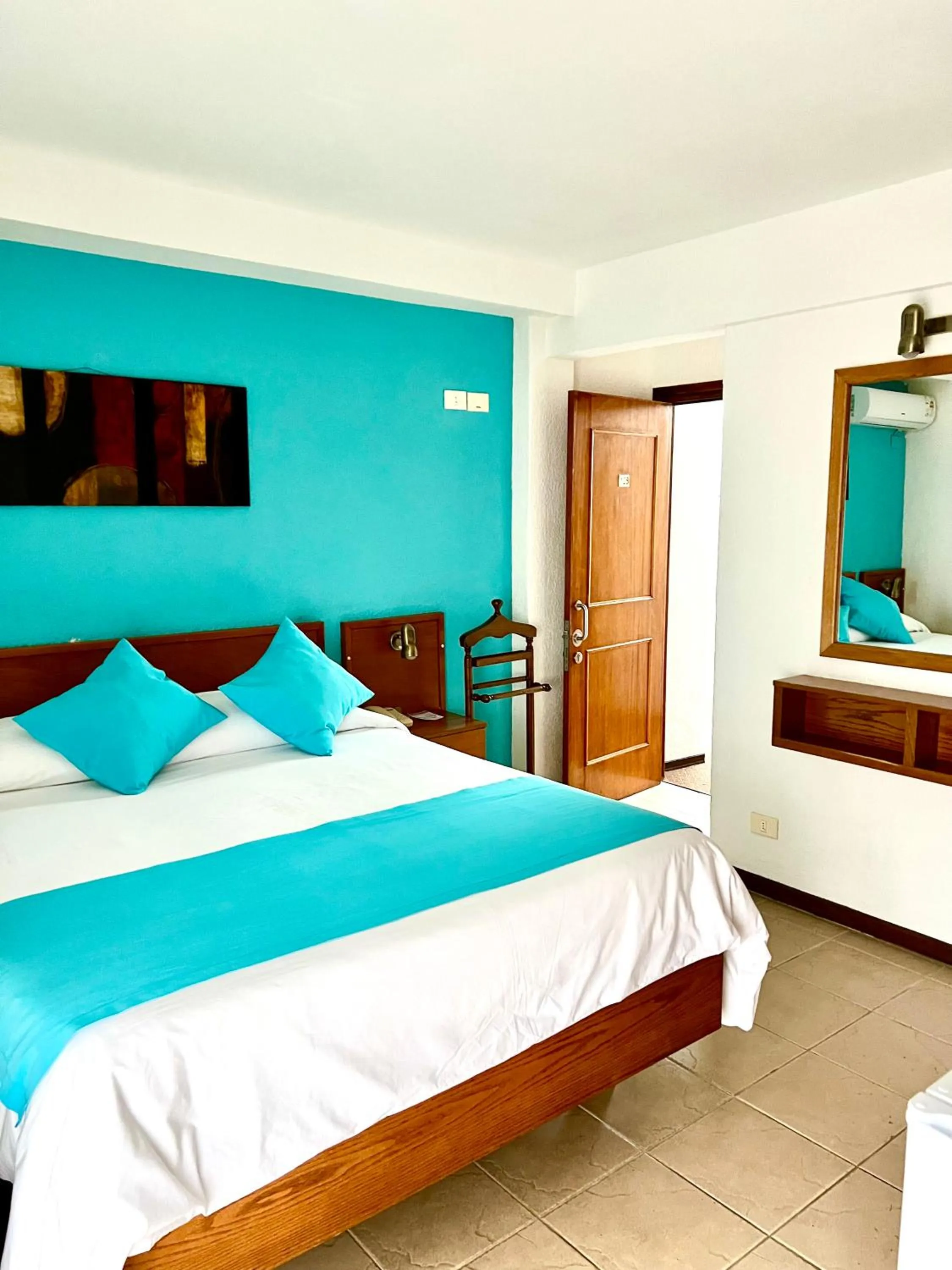 Bed in Hotel Concorde