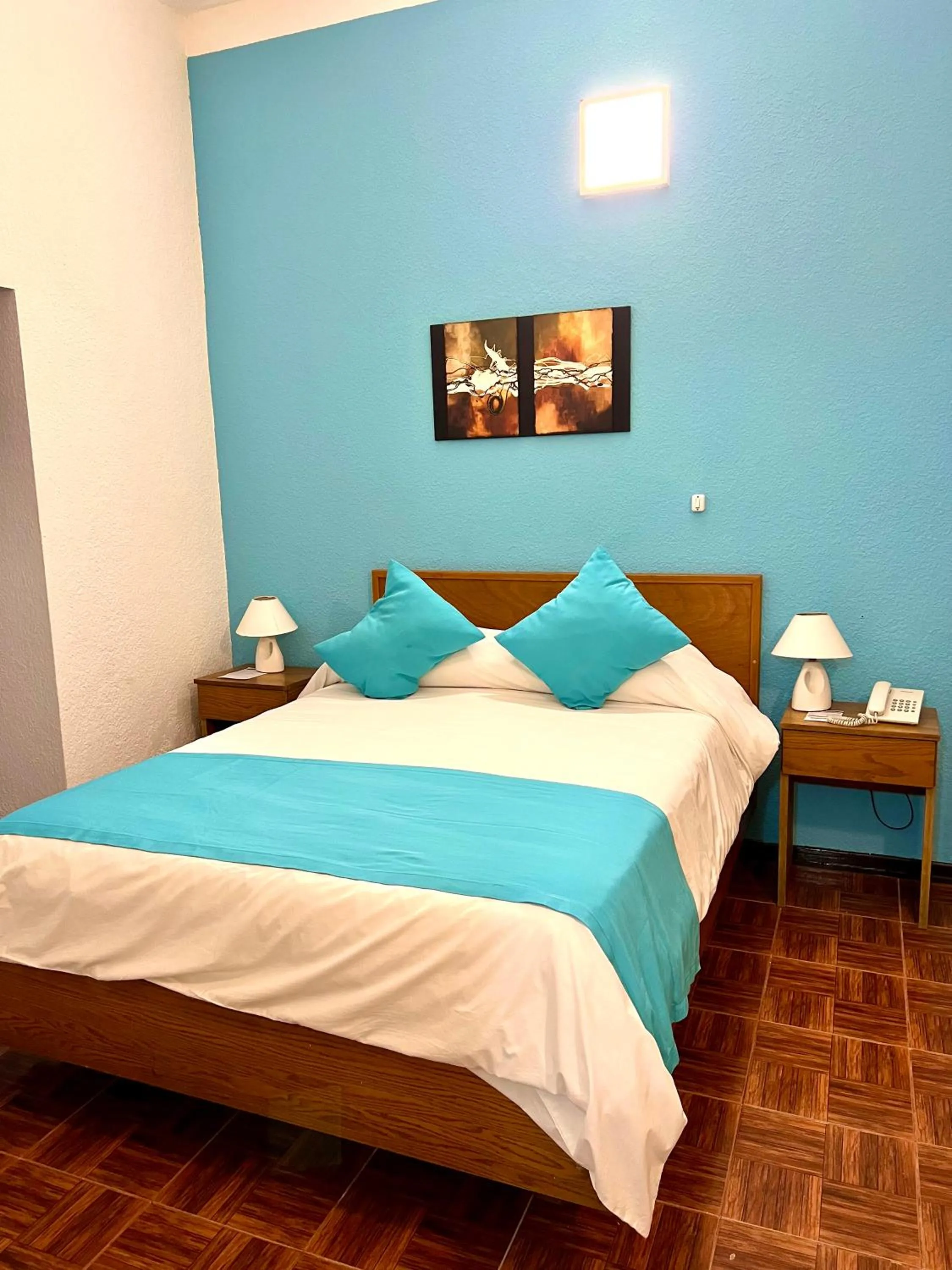 Bed in Hotel Concorde