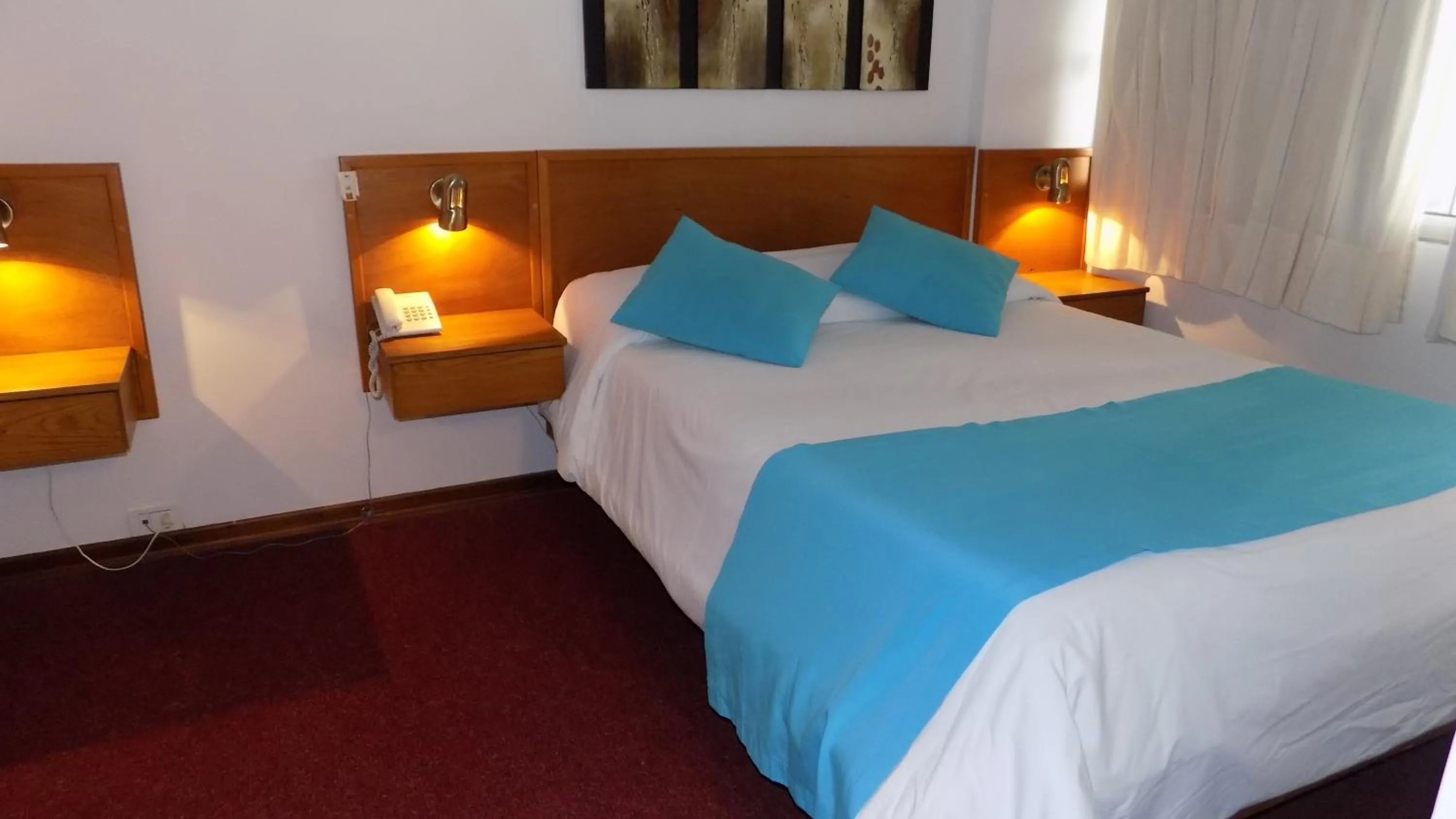 Bed in Hotel Concorde