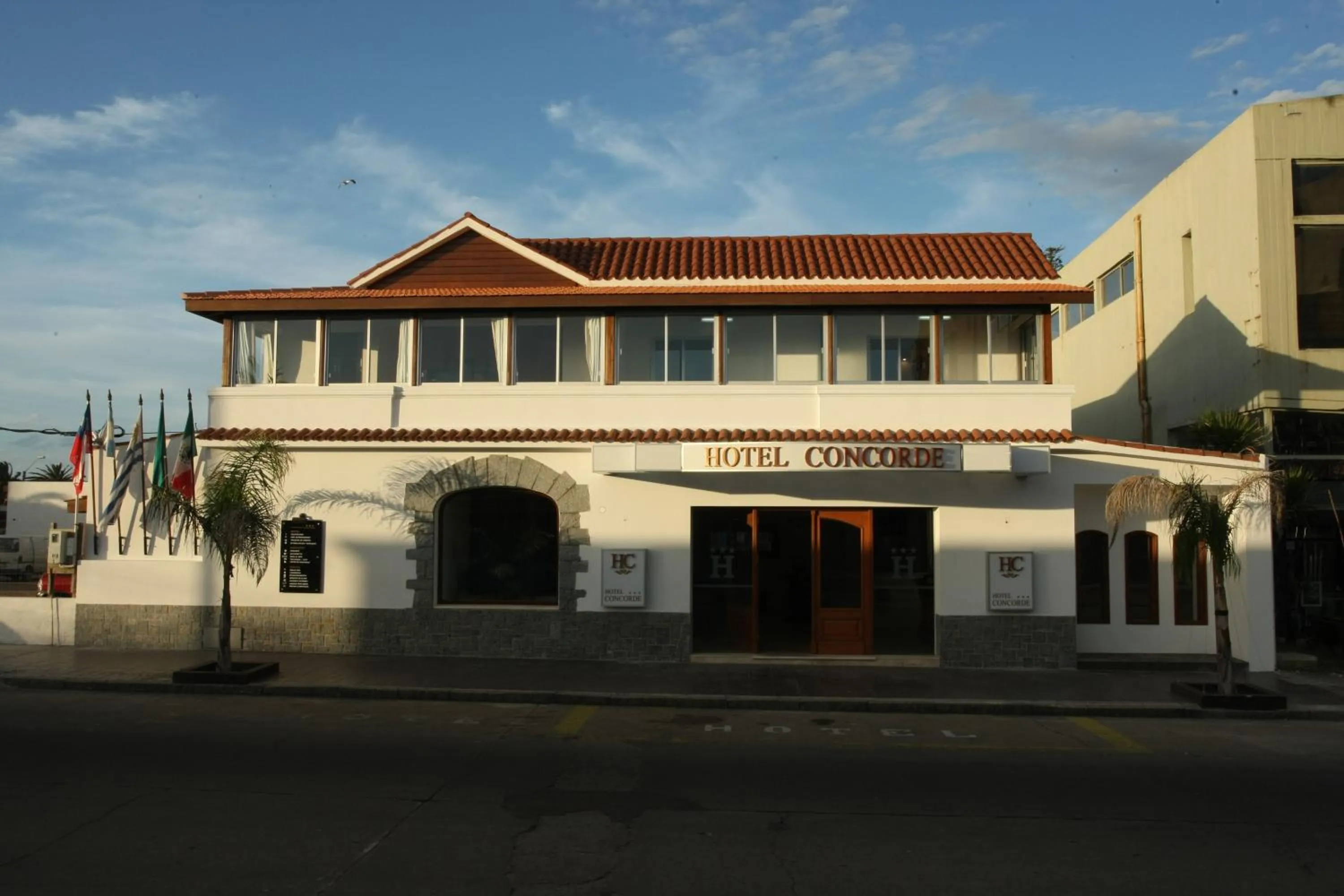 Facade/entrance in Hotel Concorde